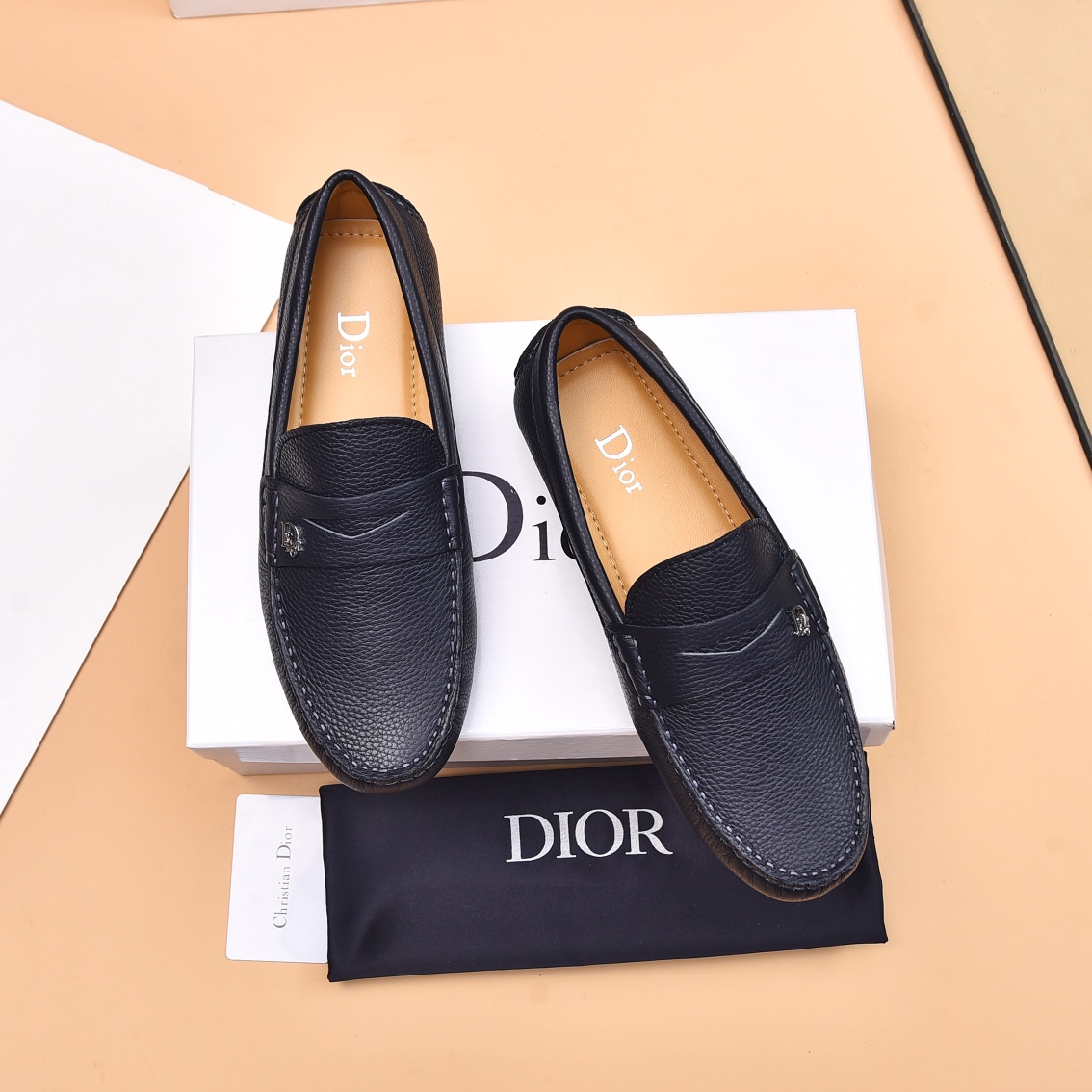 Dior Shop
 Shoes Moccasin Cowhide Sheepskin Spring Collection Fashion Casual