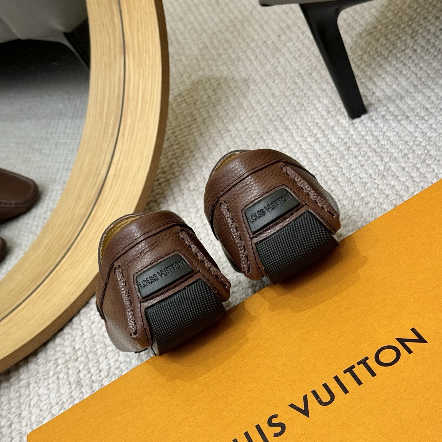 Louis Vuitton Gloria Series Casual Loafers - Premium Leather, Driver Style 10 i1742590462378 5748 0 8