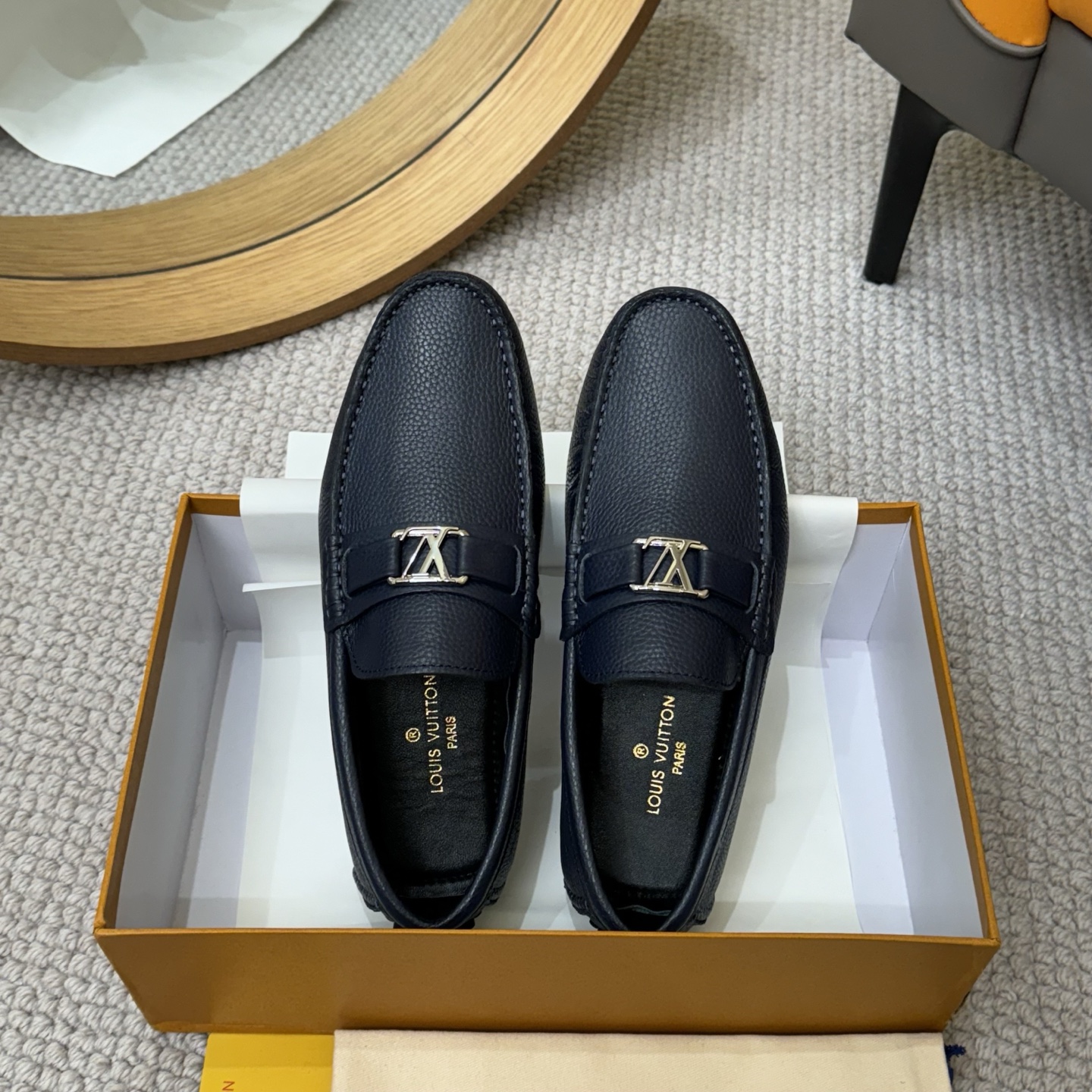 Louis Vuitton GLORIA Monogram Embossed Leather Loafers 3 i1742590637633 4921 0 1