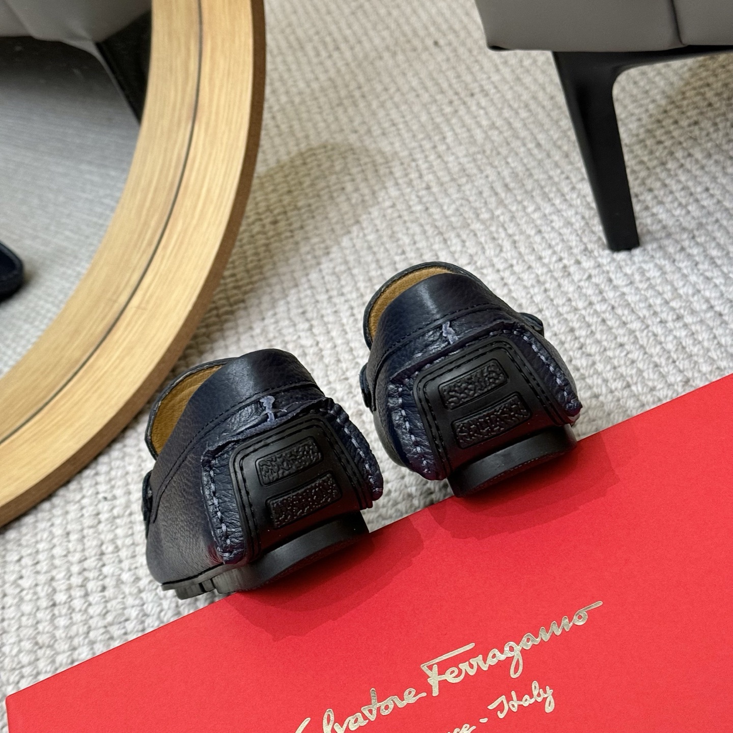Salvatore Ferragamo Men's Leather Loafers - Italian Craftsmanship 10 i1743699734112 8372 0 8