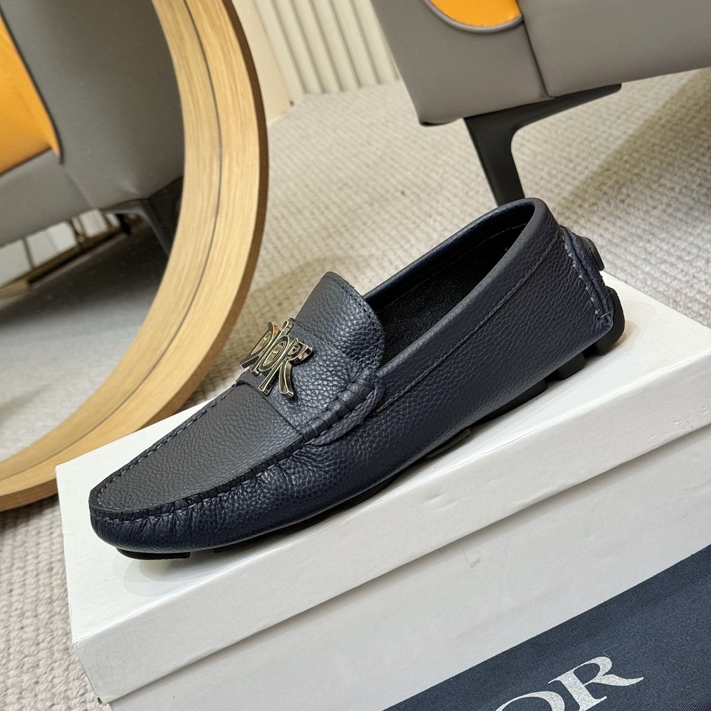 Dior Men's Leather Loafers with Iconic CD Buckle - Luxurious Comfort 7 i1743700742149 2457 0 5