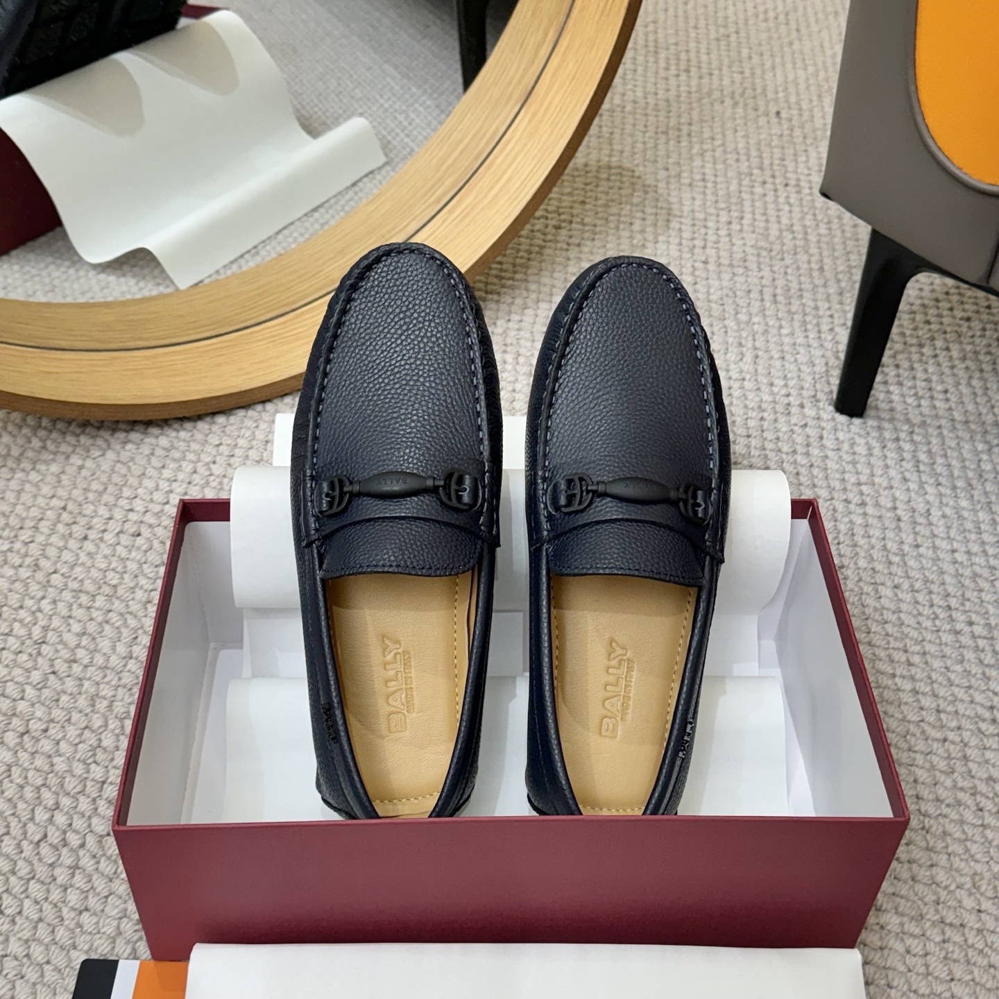 Bally Men's Leather Loafers, Classic Style, Comfortable Fit, Sizes 38-44 3 i1744399399465 8754 0 1