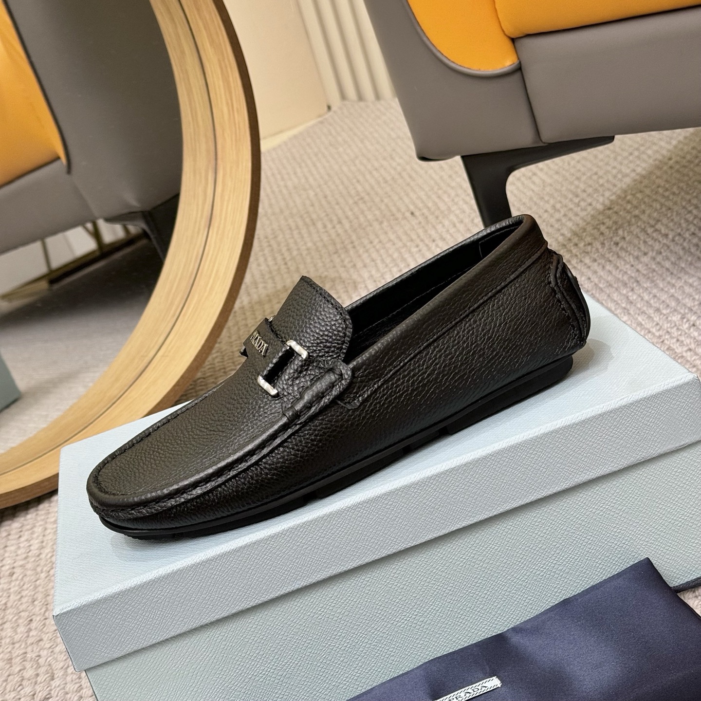 Prada Italian Leather Loafers: Timeless European Style, Durable & Comfortable 7 i1744399668831 1131 0 5