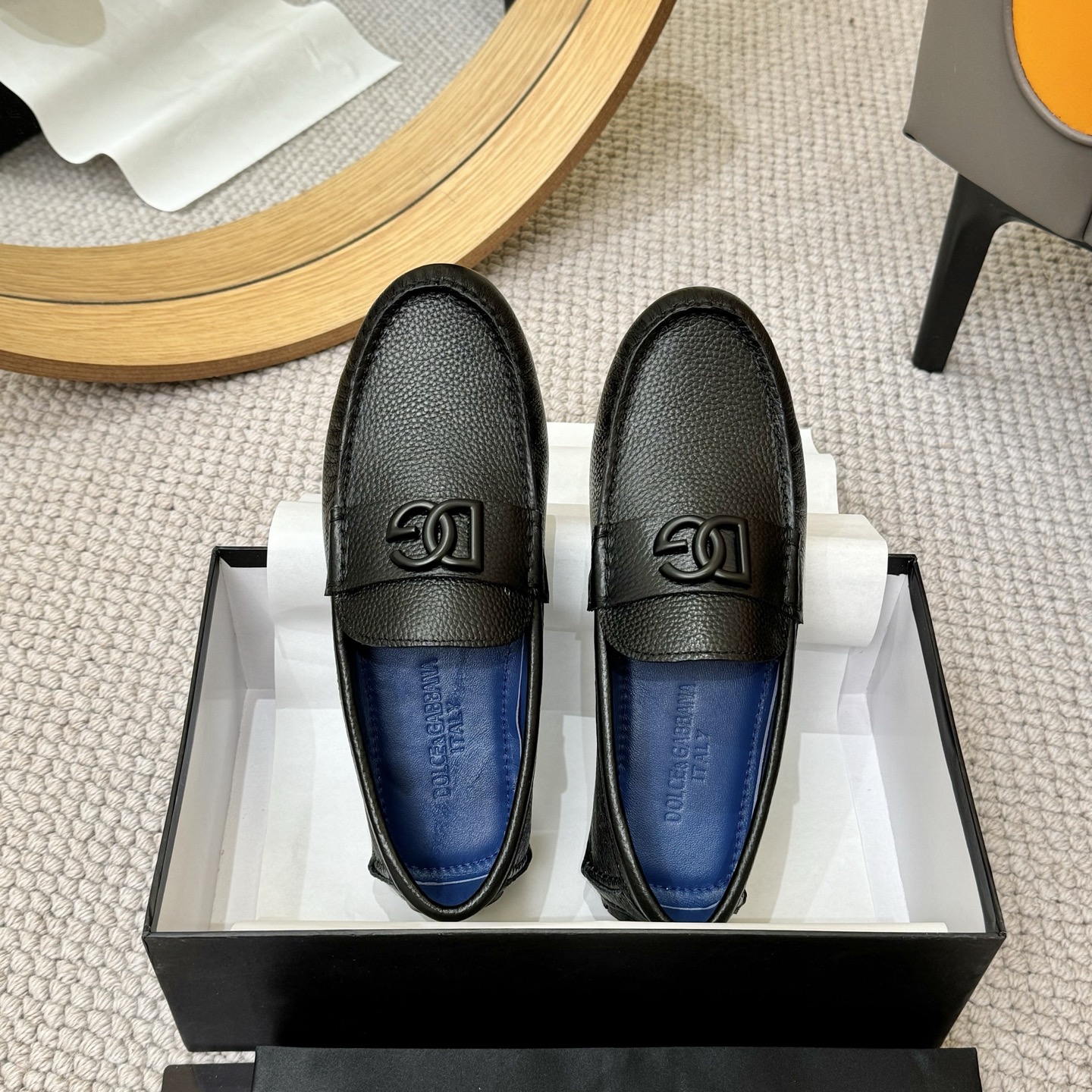 Dolce & Gabbana Leather Driving Moccasins - Comfortable & Stylish Loafers 3 i1744399850443 8921 0 1