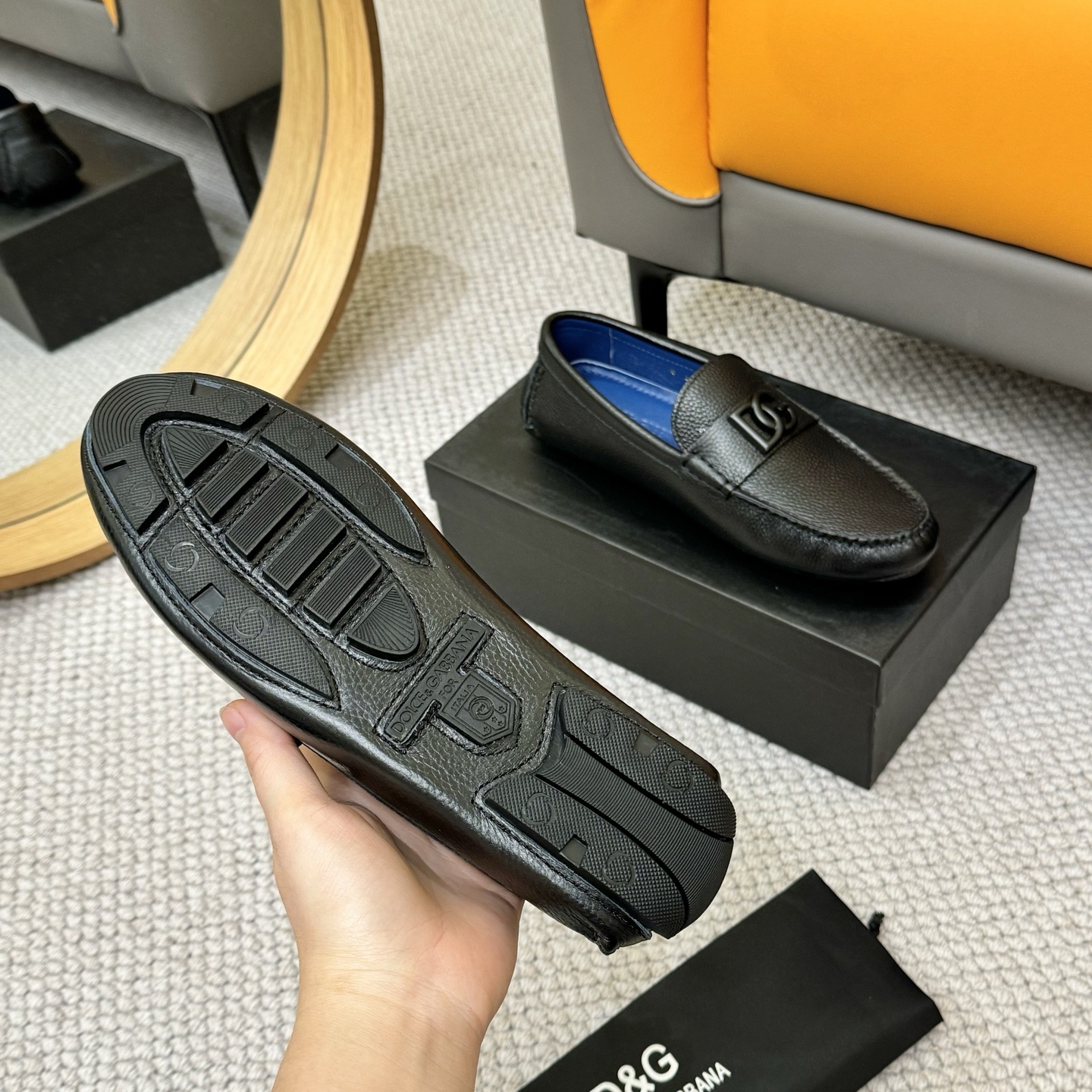 Dolce & Gabbana Leather Driving Moccasins - Comfortable & Stylish Loafers 8 i1744399850496 5120 0 6