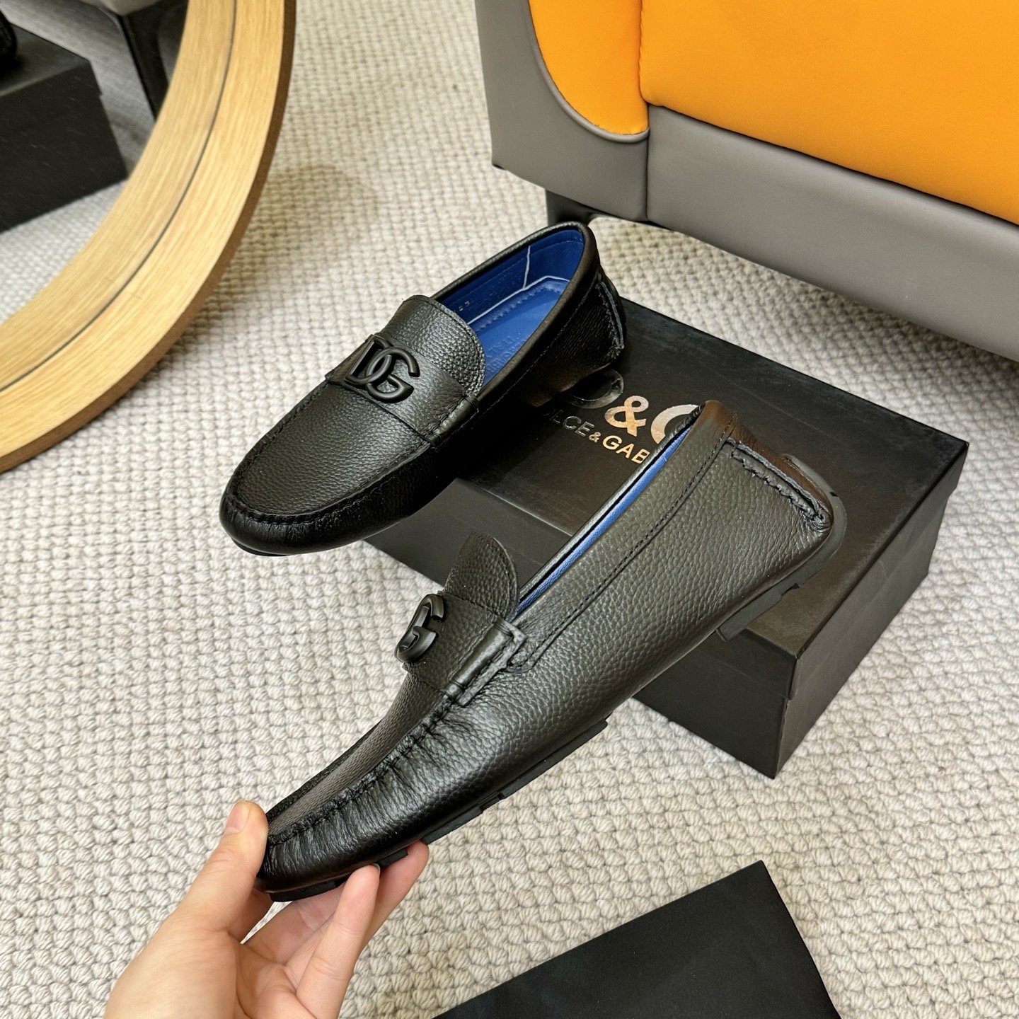 Dolce & Gabbana Leather Driving Moccasins - Comfortable & Stylish Loafers 5 i1744399851151 9572 0 3