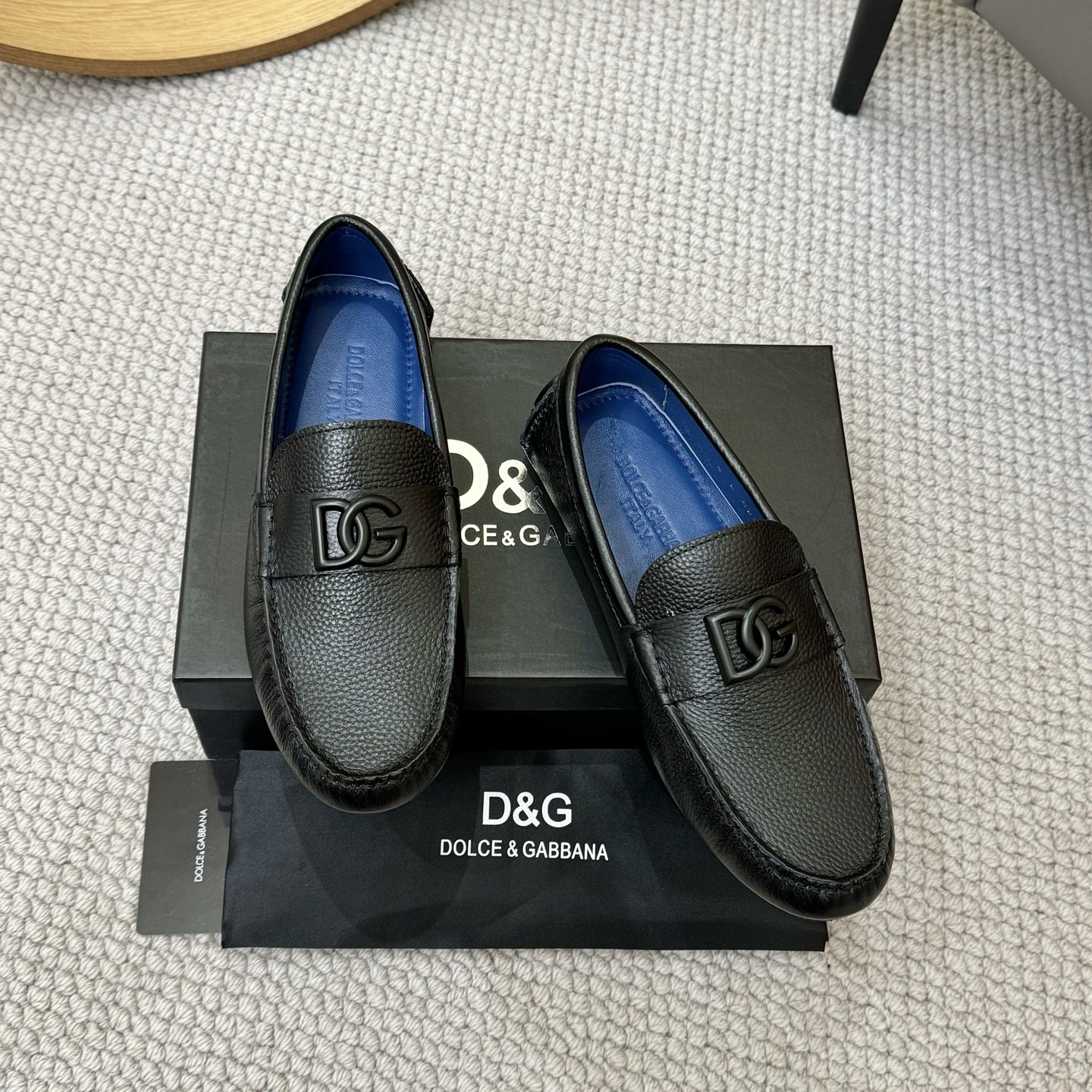 Dolce & Gabbana Leather Driving Moccasins - Comfortable & Stylish Loafers 1 Dolce & Gabbana Leather Driving Moccasins - Comfortable & Stylish Loafers