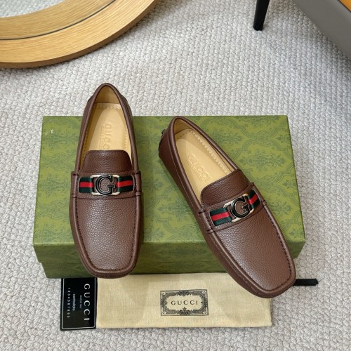 Gucci Classic Loafers with Signature Web and Horsebit Detail - Premium Leather 1 Gucci Classic Loafers with Signature Web and Horsebit Detail - Premium Leather