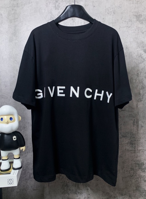 Givenchy Embroidered Logo Tee - Premium Cotton, Relaxed Fit