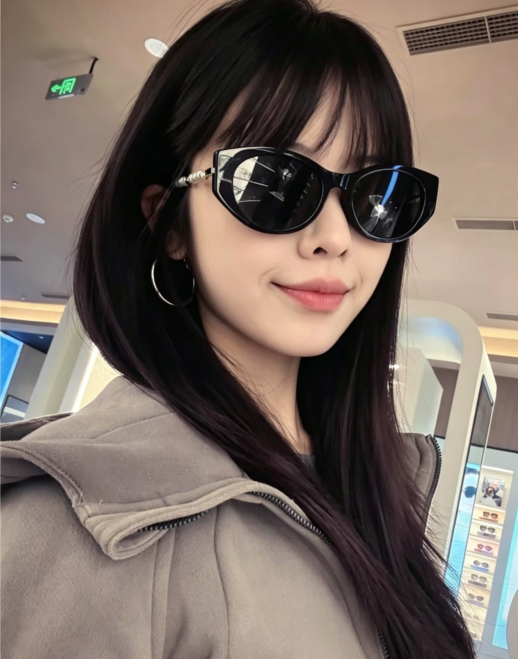 Unknown 倪妮同款墨镜 美到心巴上了