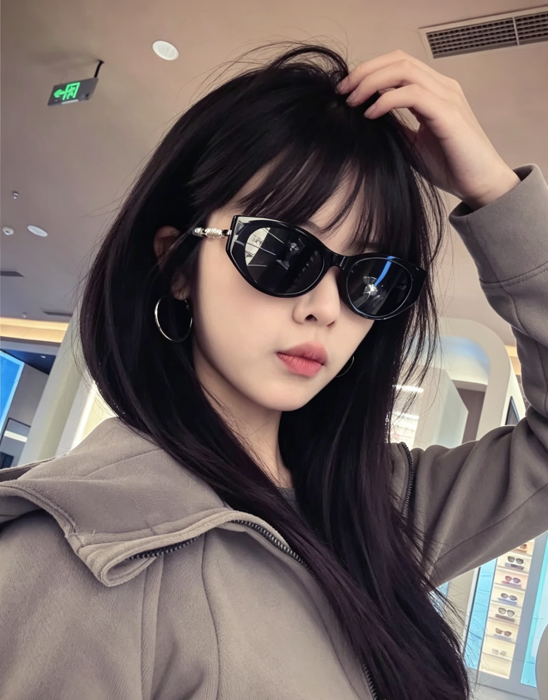 Unknown 倪妮同款墨镜 美到心巴上了
