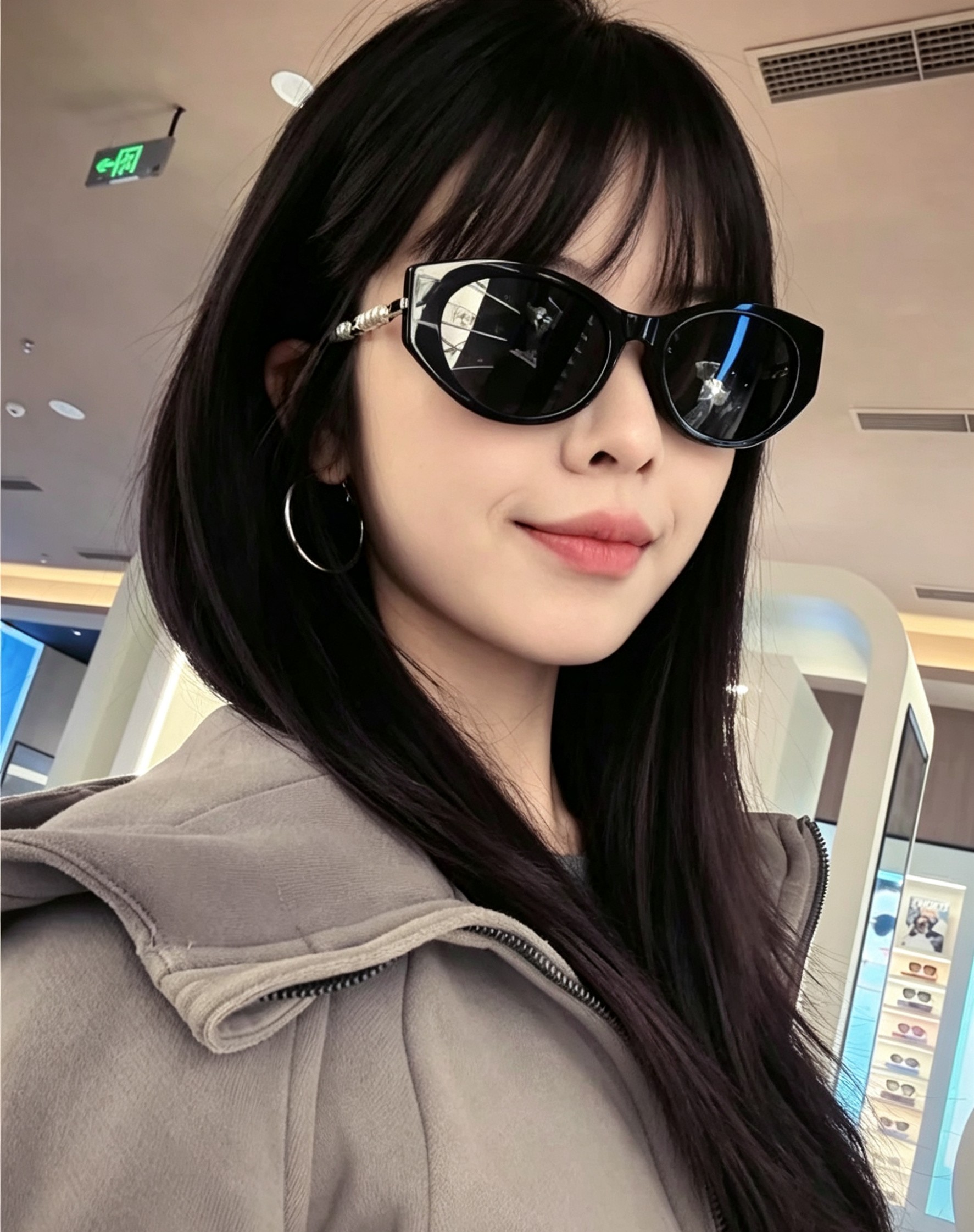 Unknown 倪妮同款墨镜 美到心巴上了