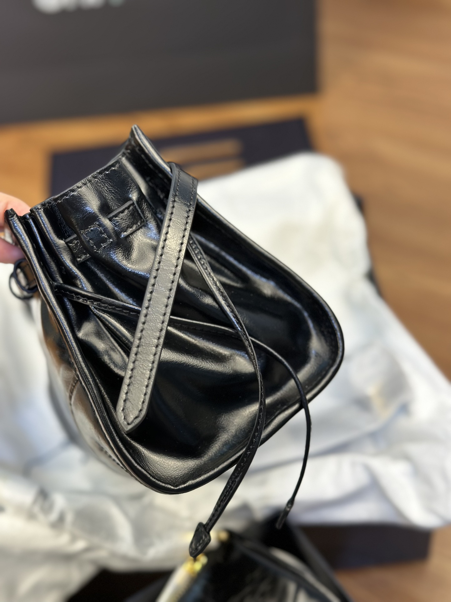 Delivery, super cool Prada new, weeding, one-shoulder slant, under arm - 图片 8