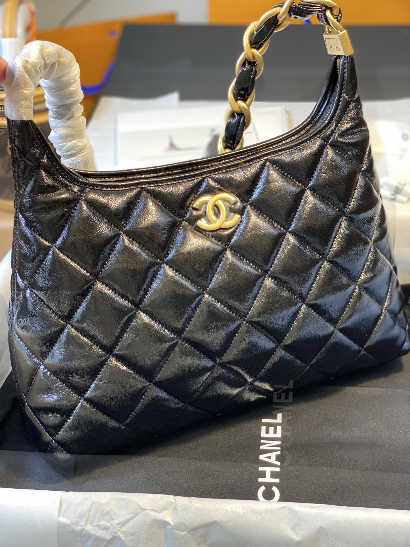 发货实拍，香奶奶原厂腋下包✈️