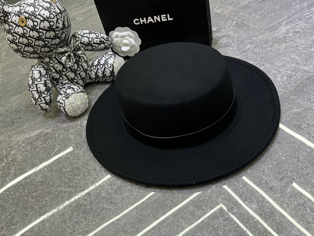 P158, VALENTINO, 100% WOOL CAP - 图片 5