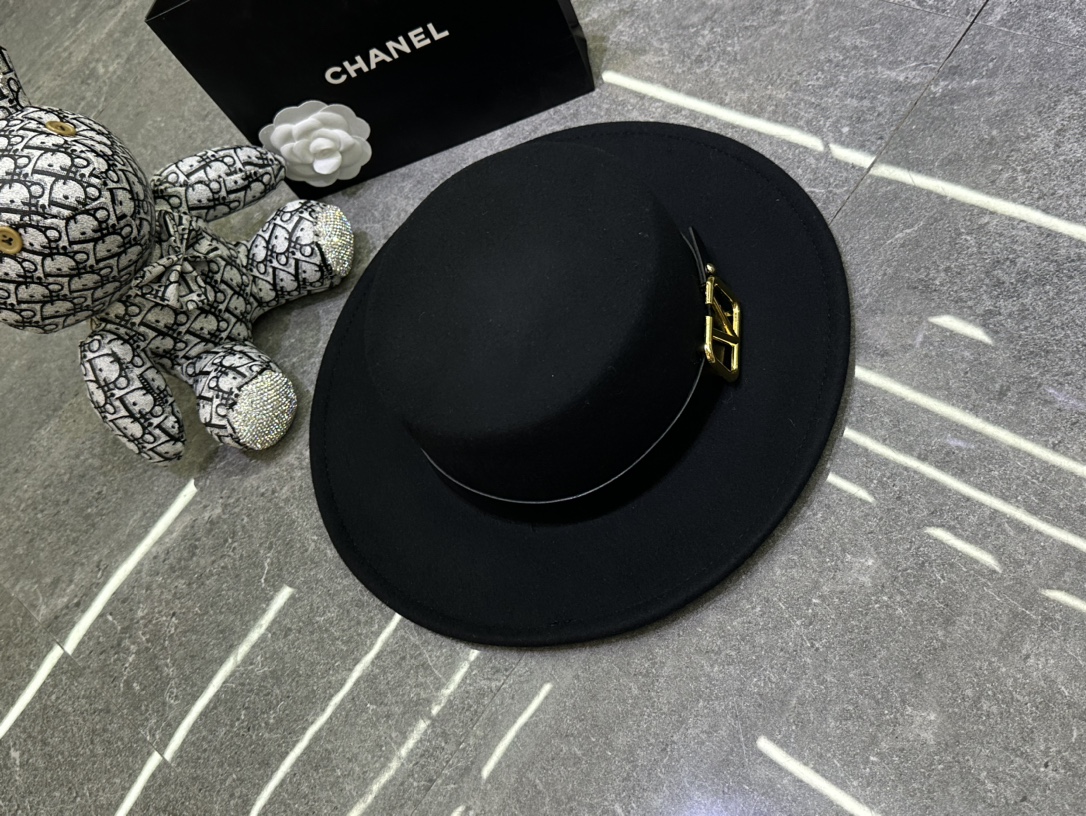 P158, VALENTINO, 100% WOOL CAP - 图片 4