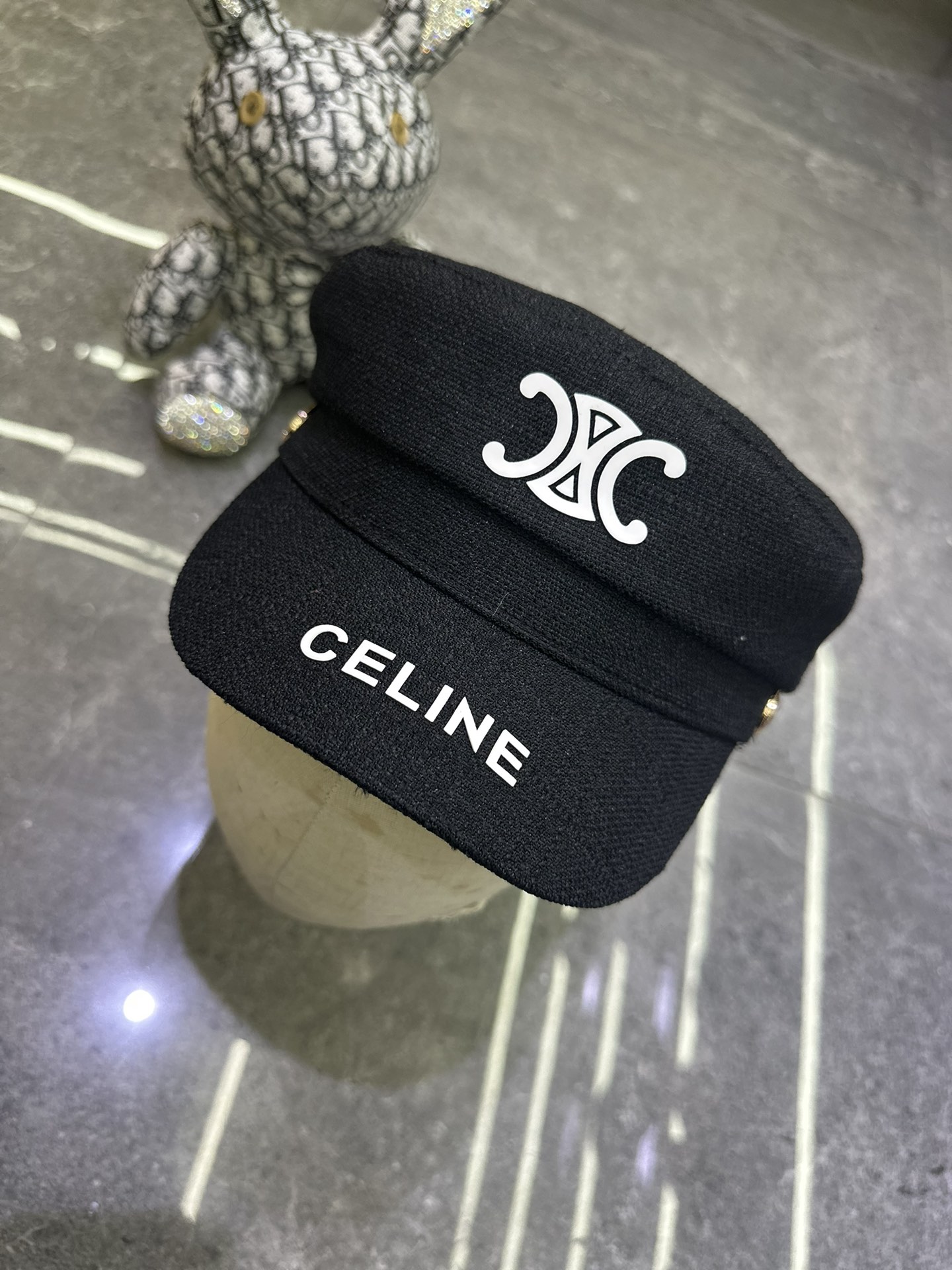 🎀Celine赛琳爆款春夏军帽。。百搭时尚单品‼️‼️