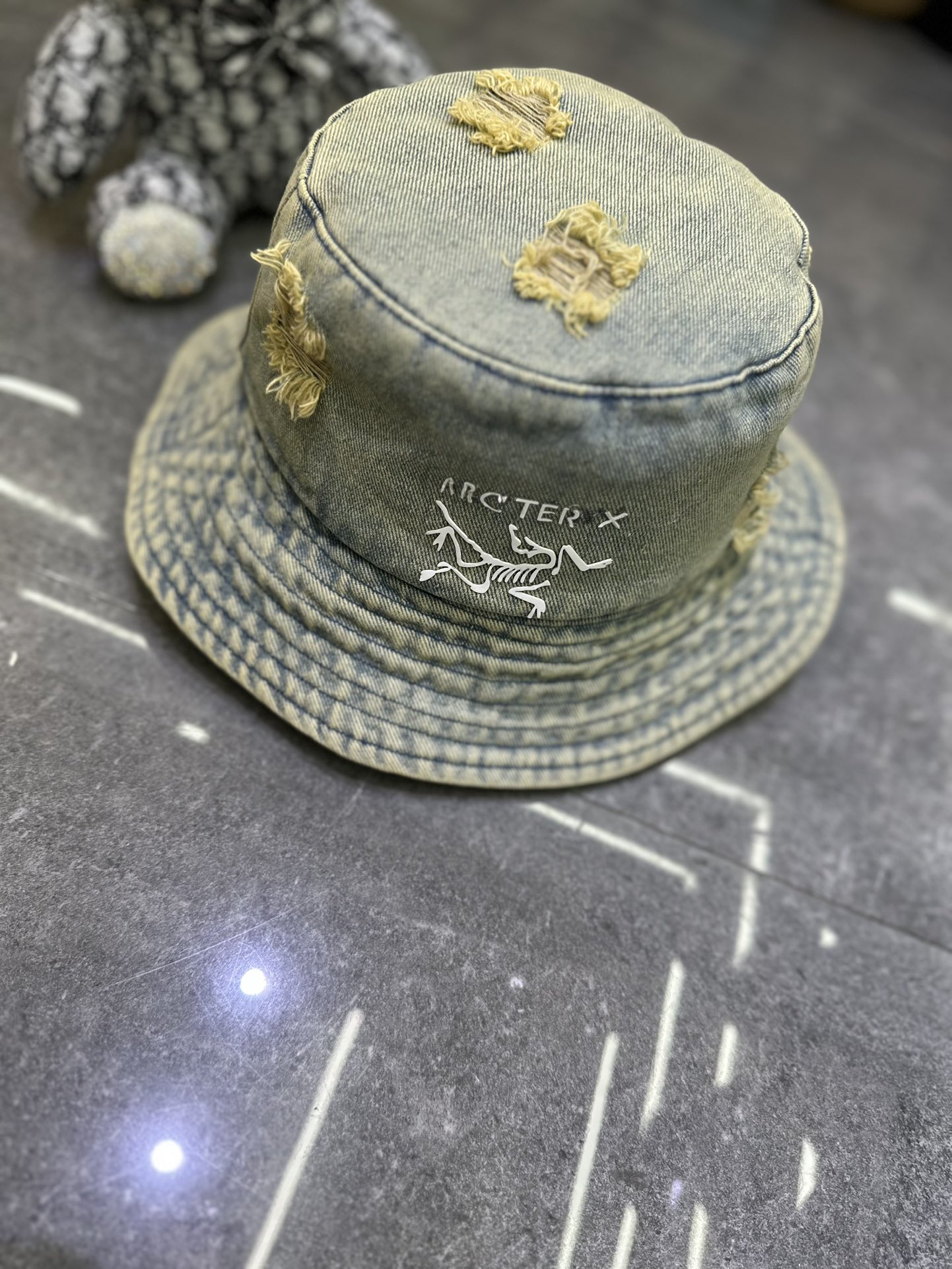 🎀始祖鸟爆款沙滩🏖️牛仔渔夫帽👒套装👒春夏款必备神器单品‼️‼️