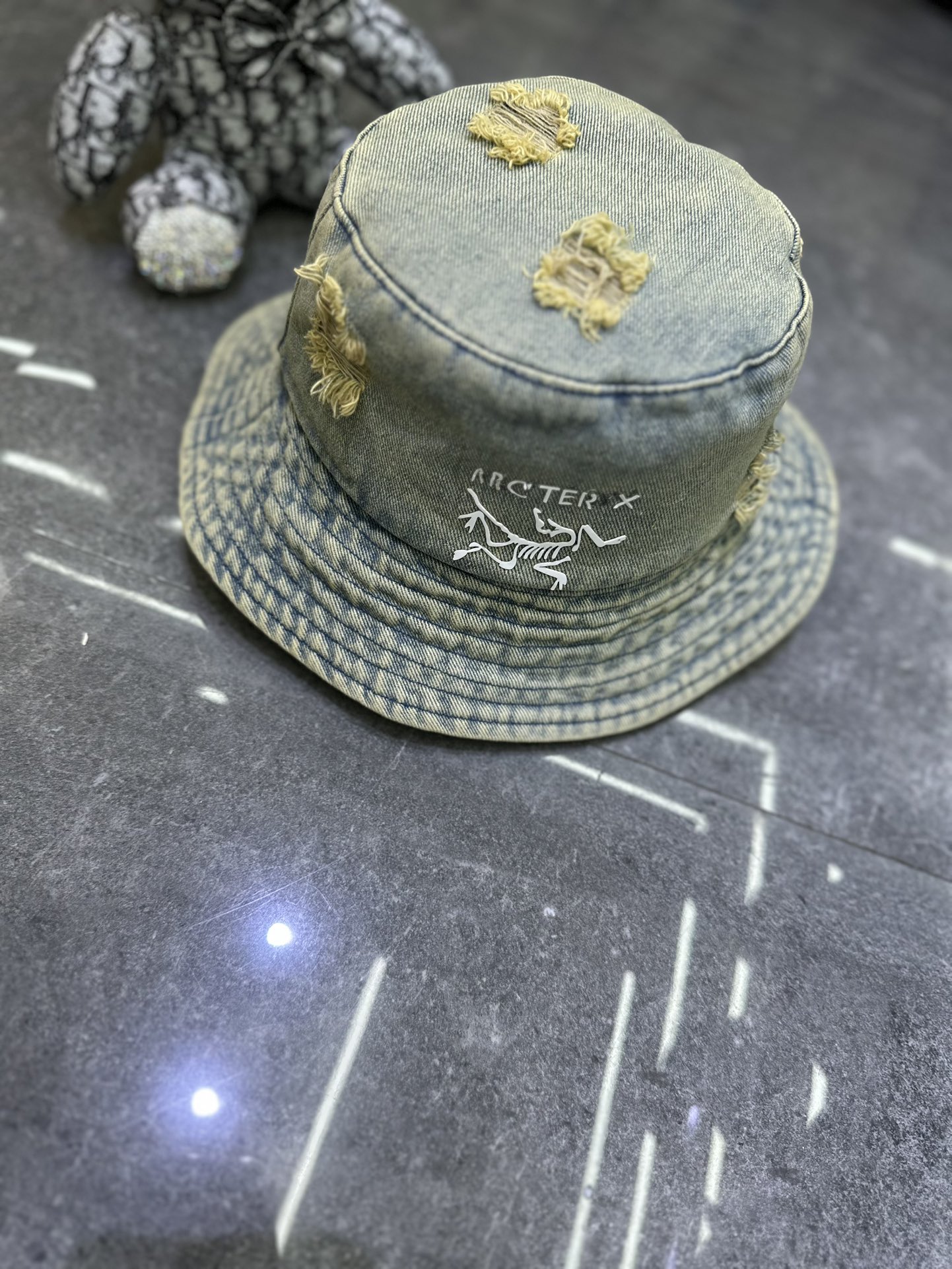 🎀始祖鸟爆款沙滩🏖️牛仔渔夫帽👒套装👒春夏款必备神器单品‼️‼️