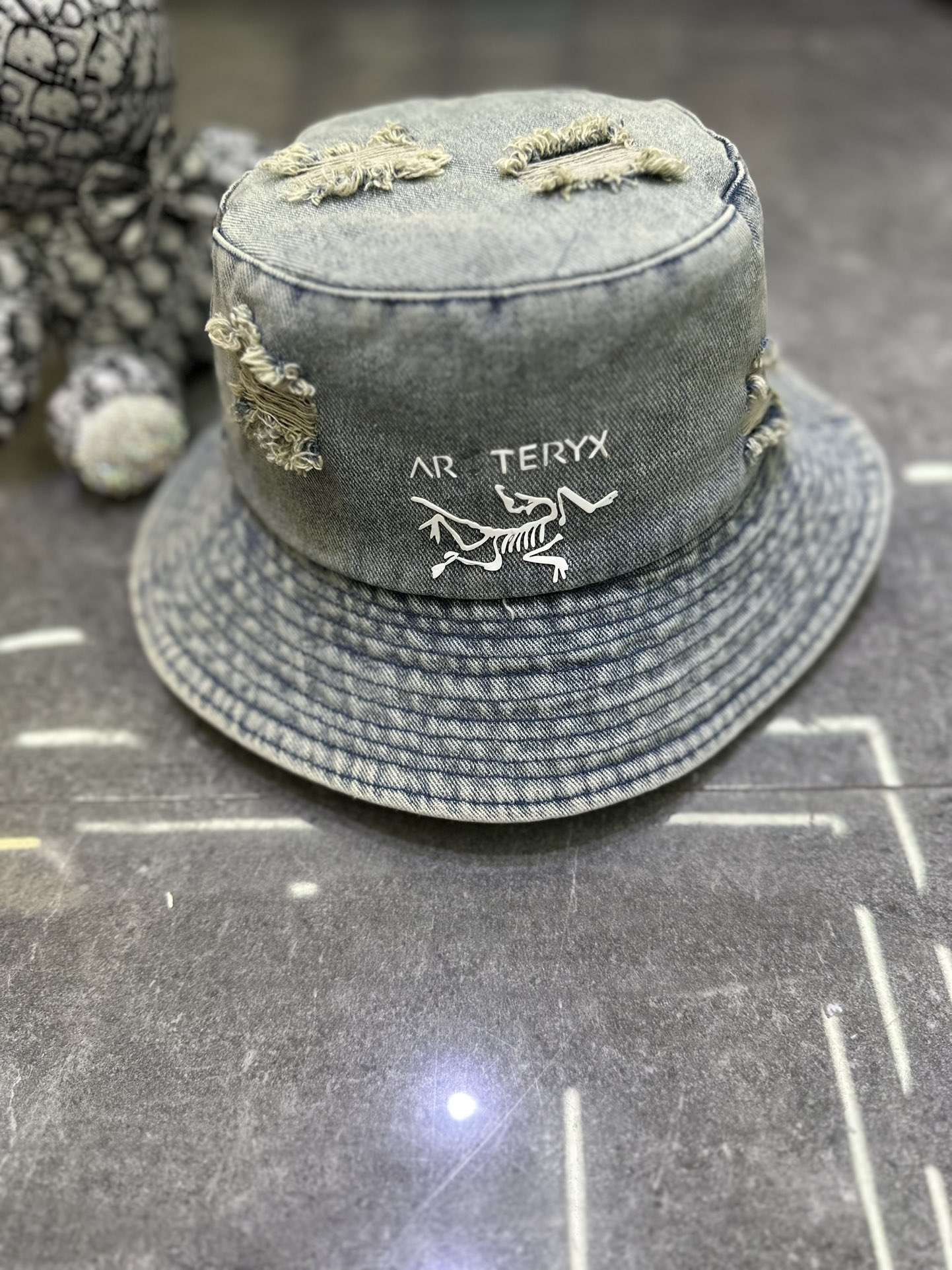 🎀始祖鸟爆款沙滩🏖️牛仔渔夫帽👒套装👒春夏款必备神器单品‼️‼️