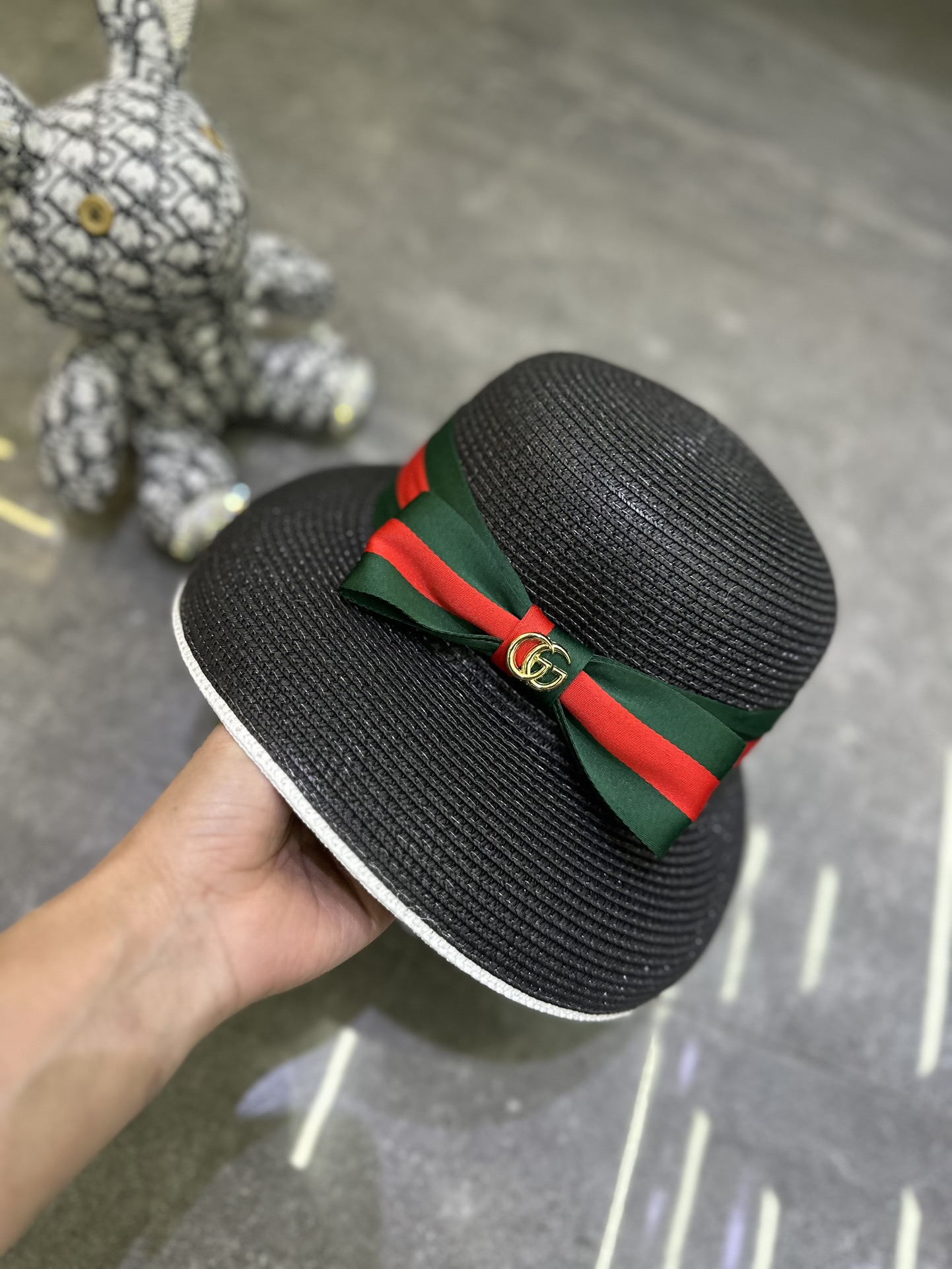 🎀Gucci 爆款经典丝带🎀灯罩帽🔥🔥