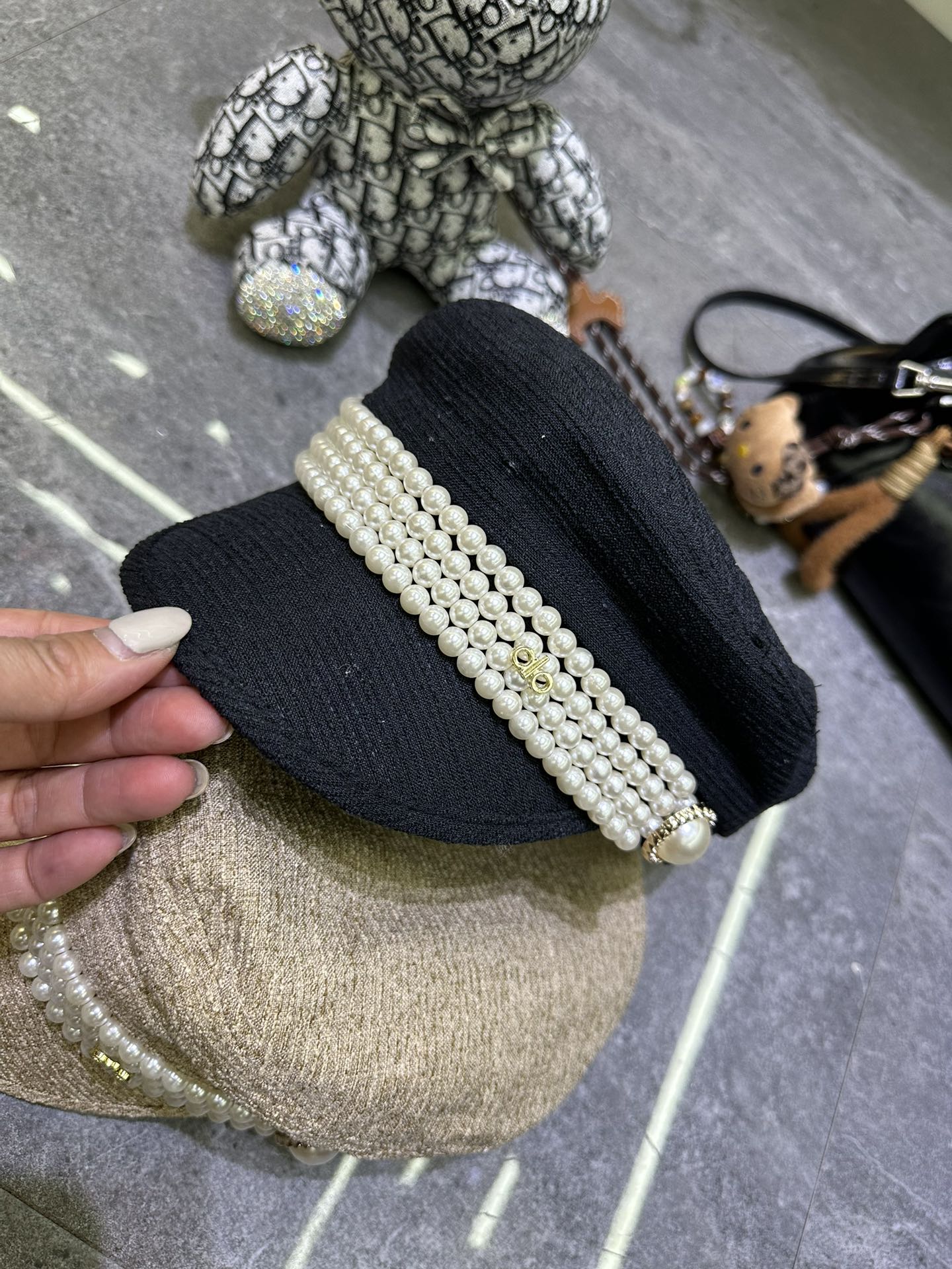 🎀Alo 爆款珍珠军帽🔥🔥