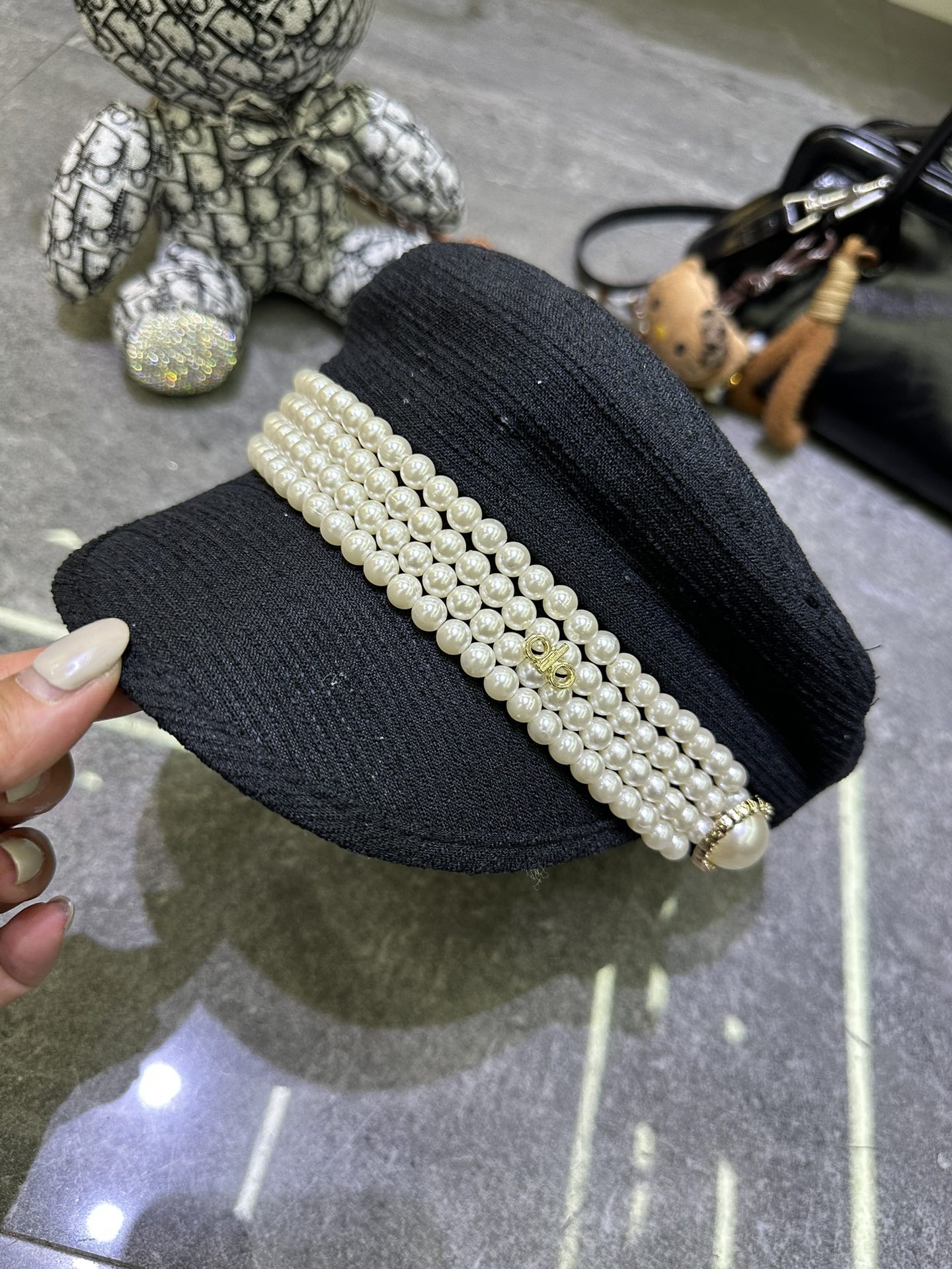 🎀Alo 爆款珍珠军帽🔥🔥