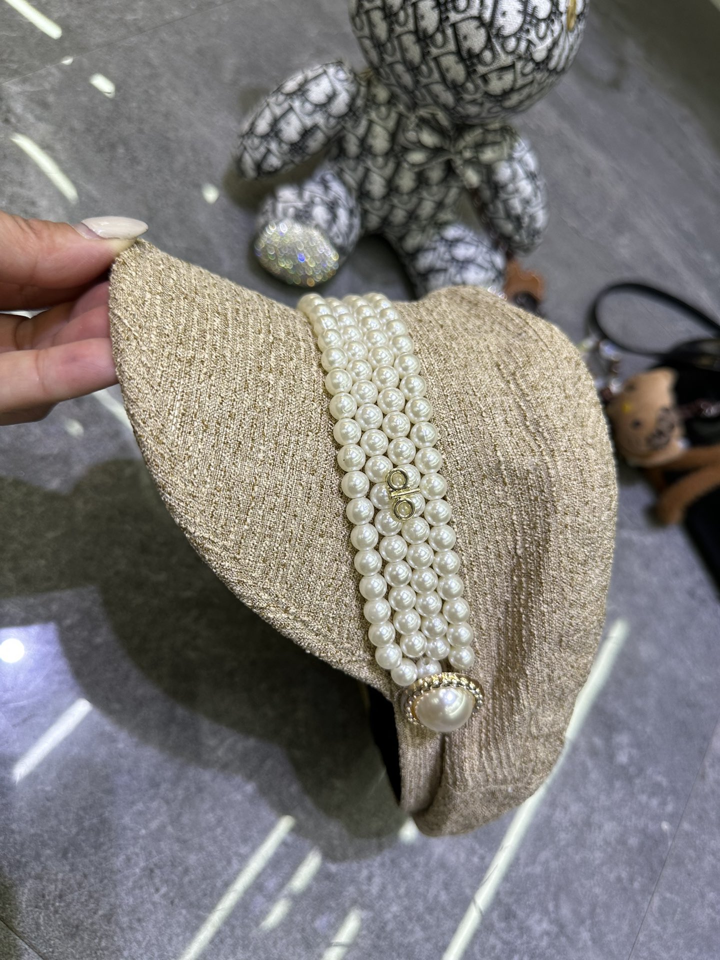 🎀Alo 爆款珍珠军帽🔥🔥