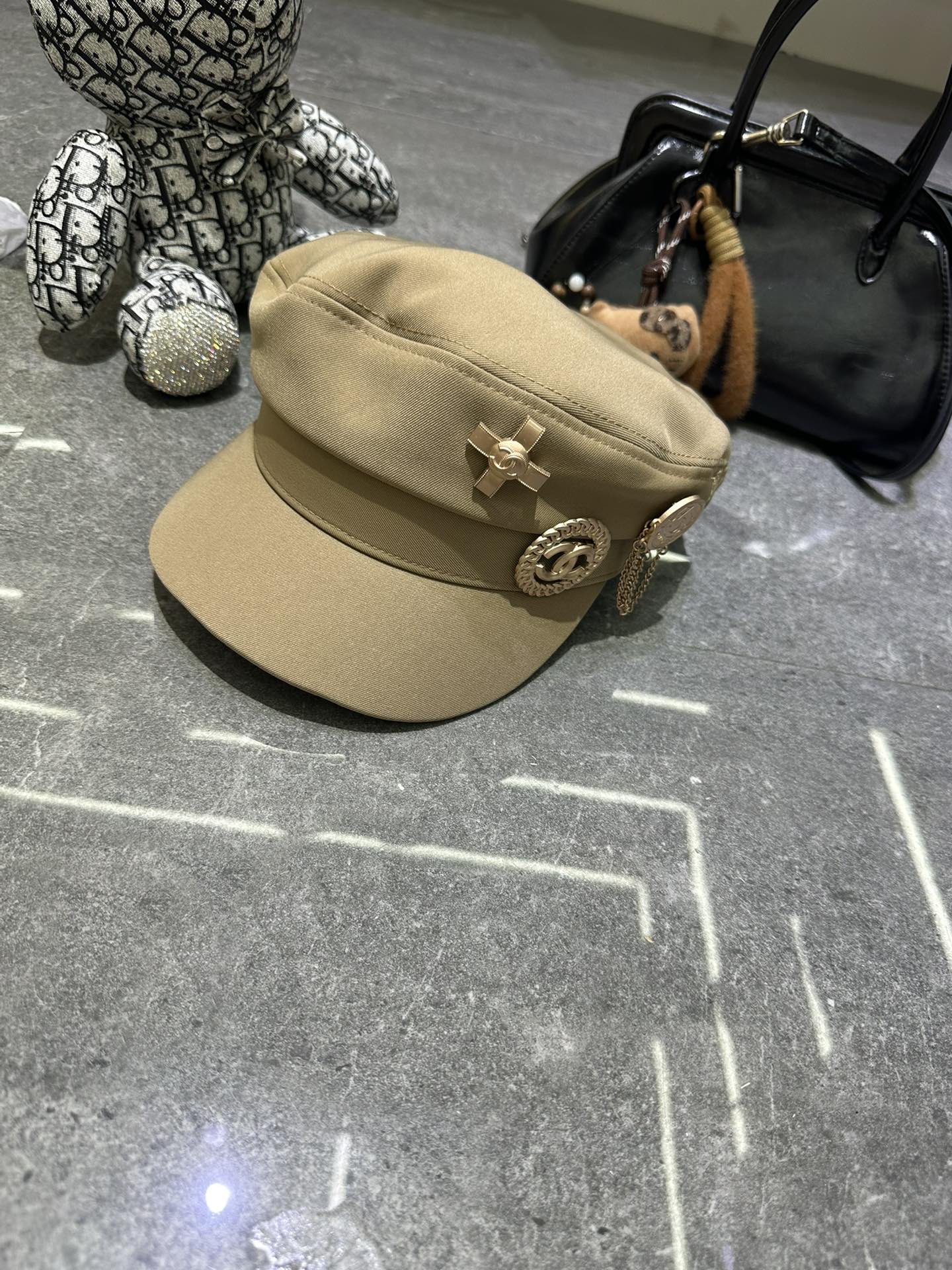 🎀香奈儿爆款胸针套装经典军帽