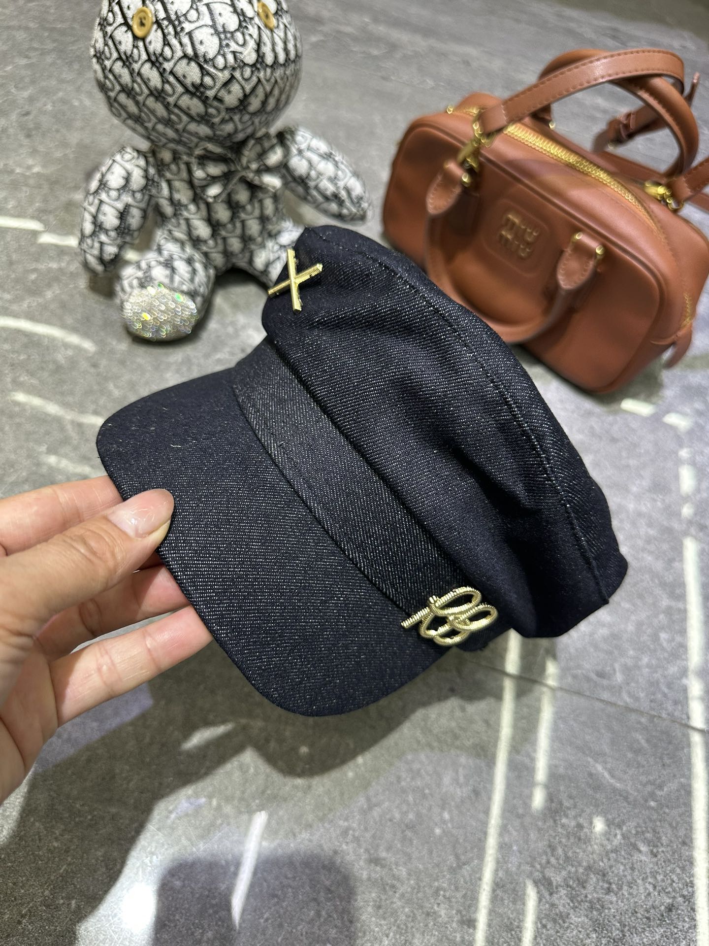 🎀RB爆款牛仔军帽