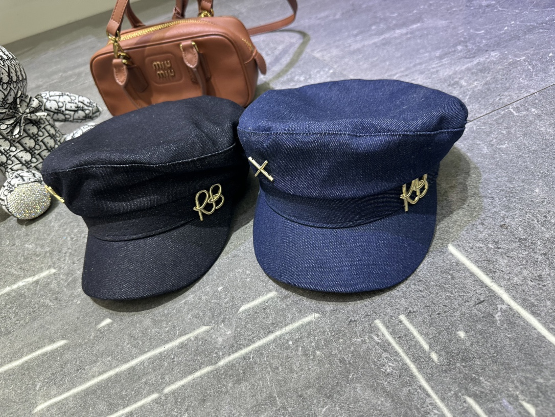 🎀RB爆款牛仔军帽