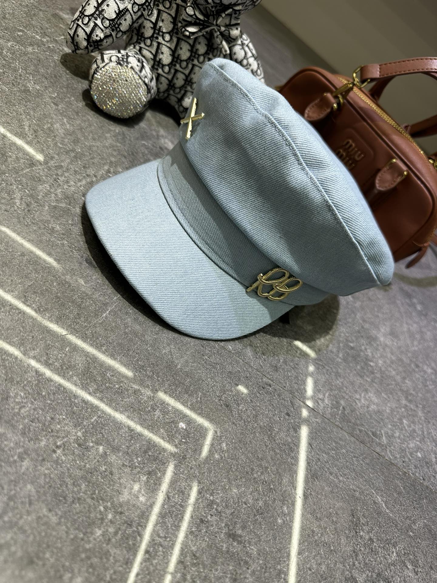 🎀RB爆款牛仔军帽