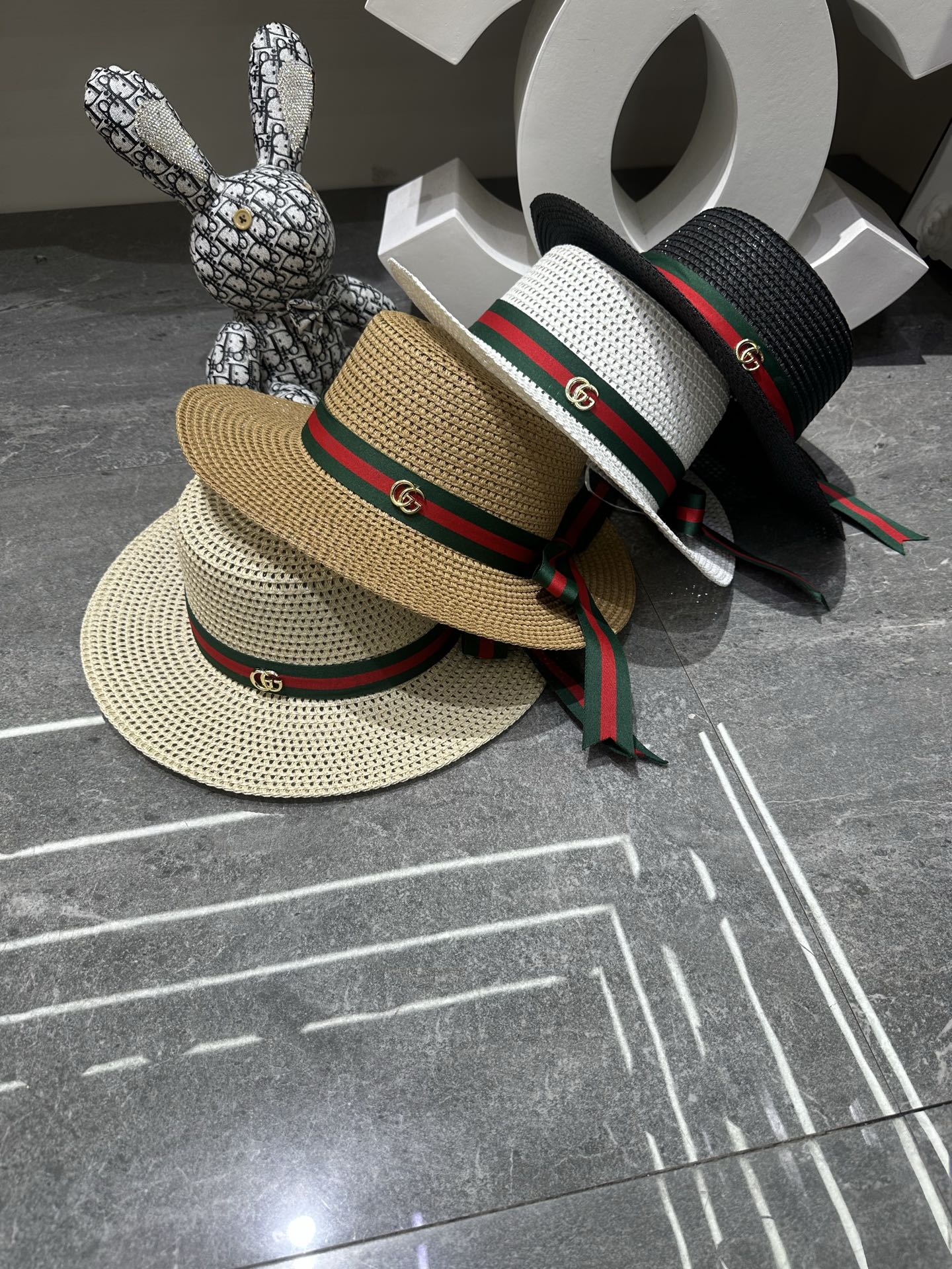 Gucci 春夏 平顶帽