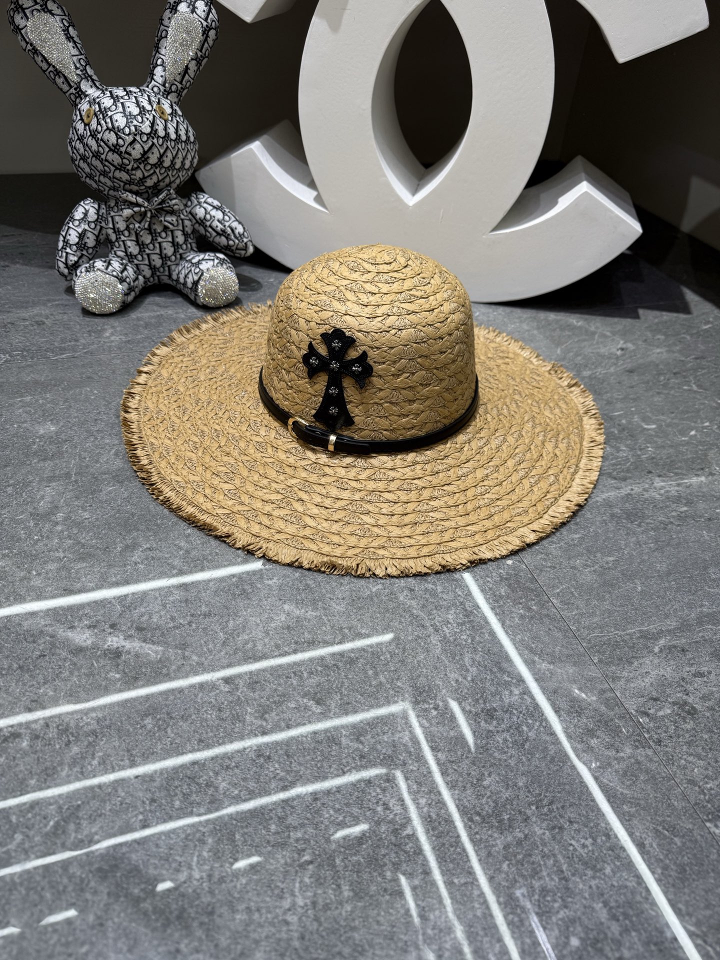 Chrome Hearts 新品手工草编大沿帽‼ ‼