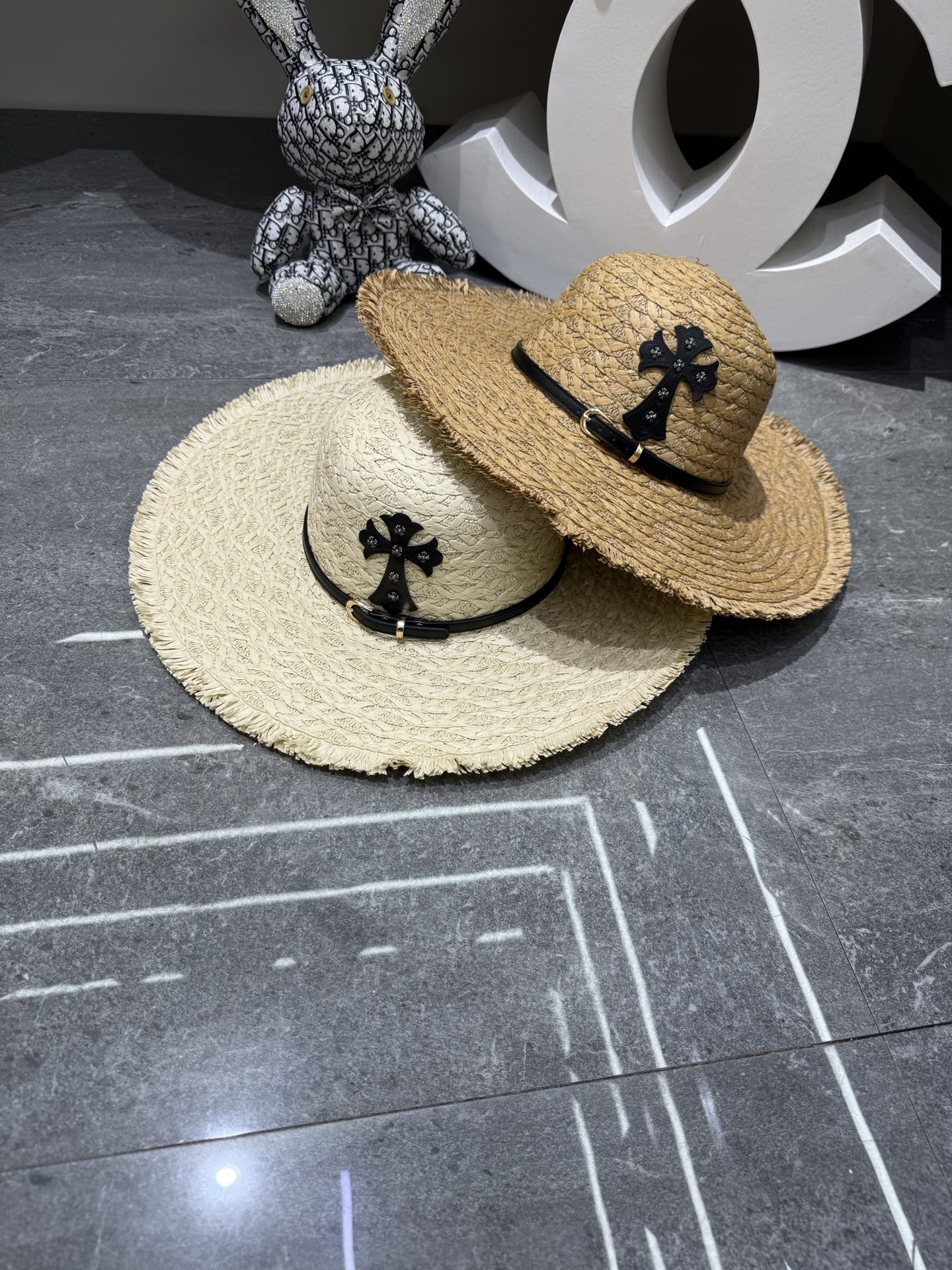 Chrome Hearts 新品手工草编大沿帽‼ ‼