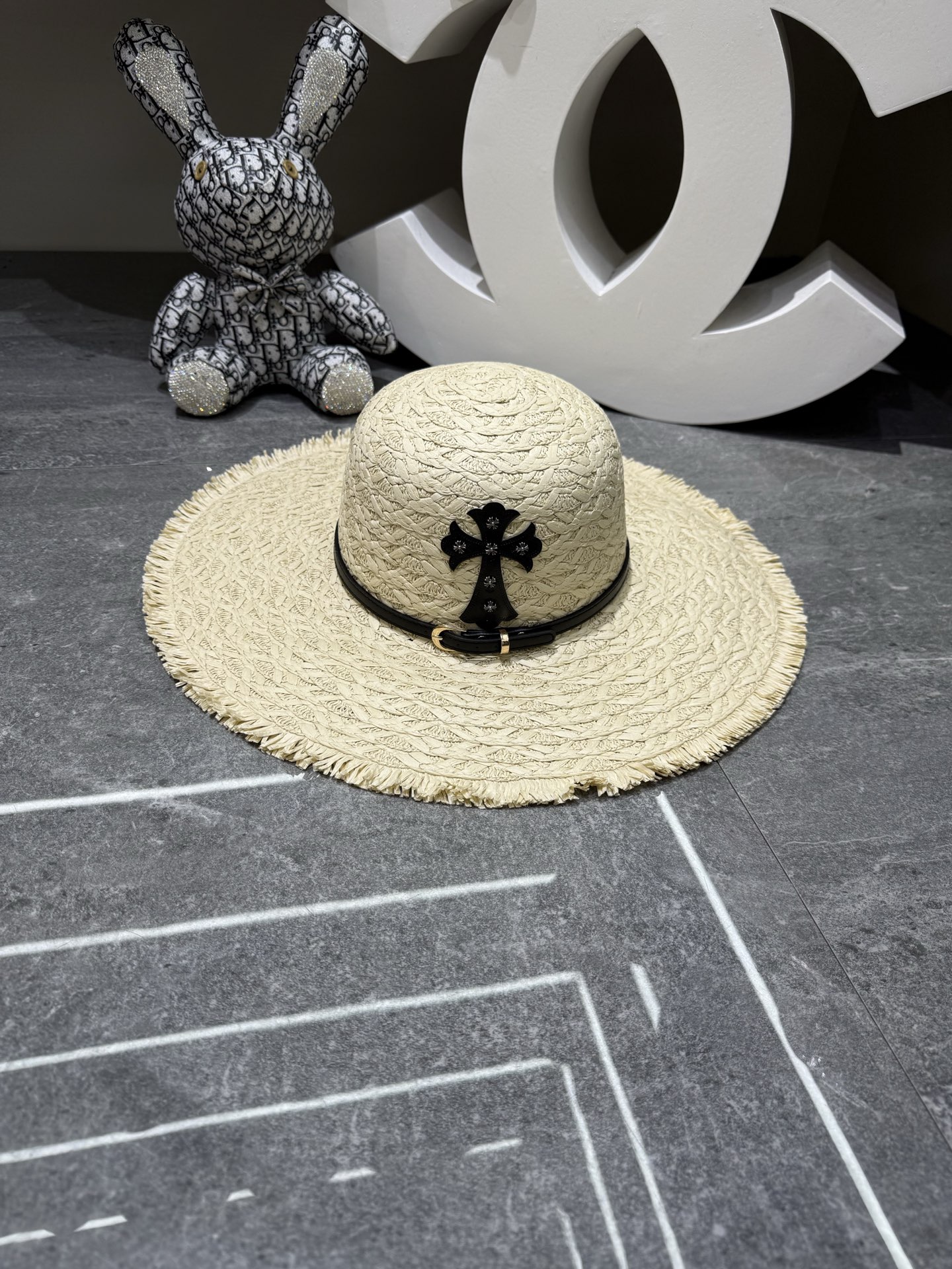 Chrome Hearts 新品手工草编大沿帽‼ ‼