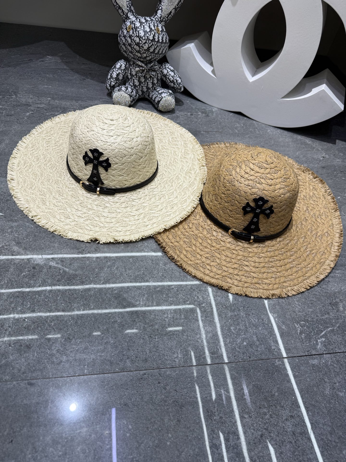 Chrome Hearts 新品手工草编大沿帽‼ ‼