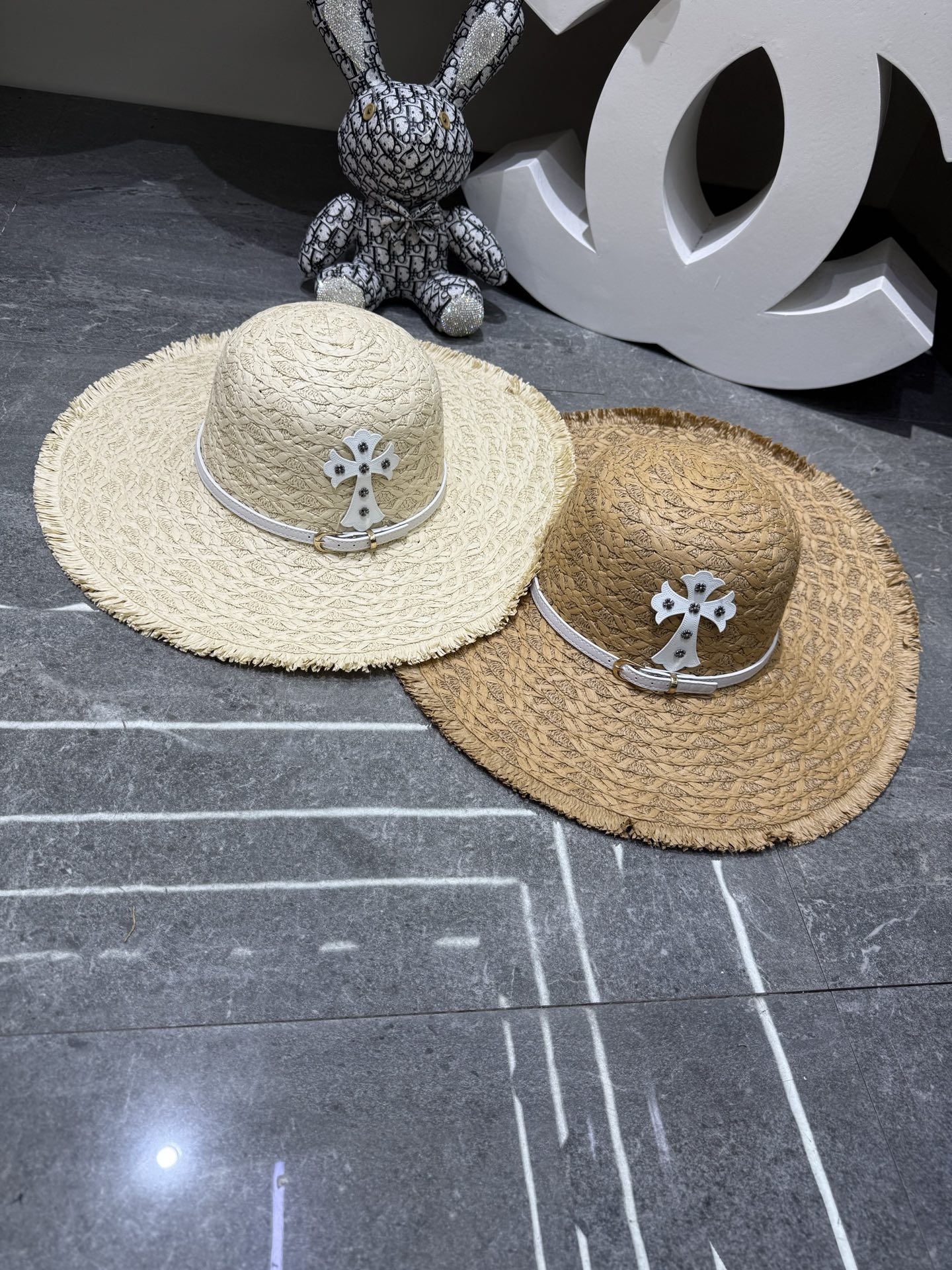 Chrome Hearts 新品手工草编大沿帽‼ ‼