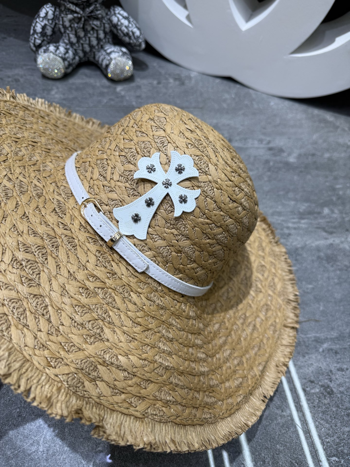 Chrome Hearts 新品手工草编大沿帽‼ ‼