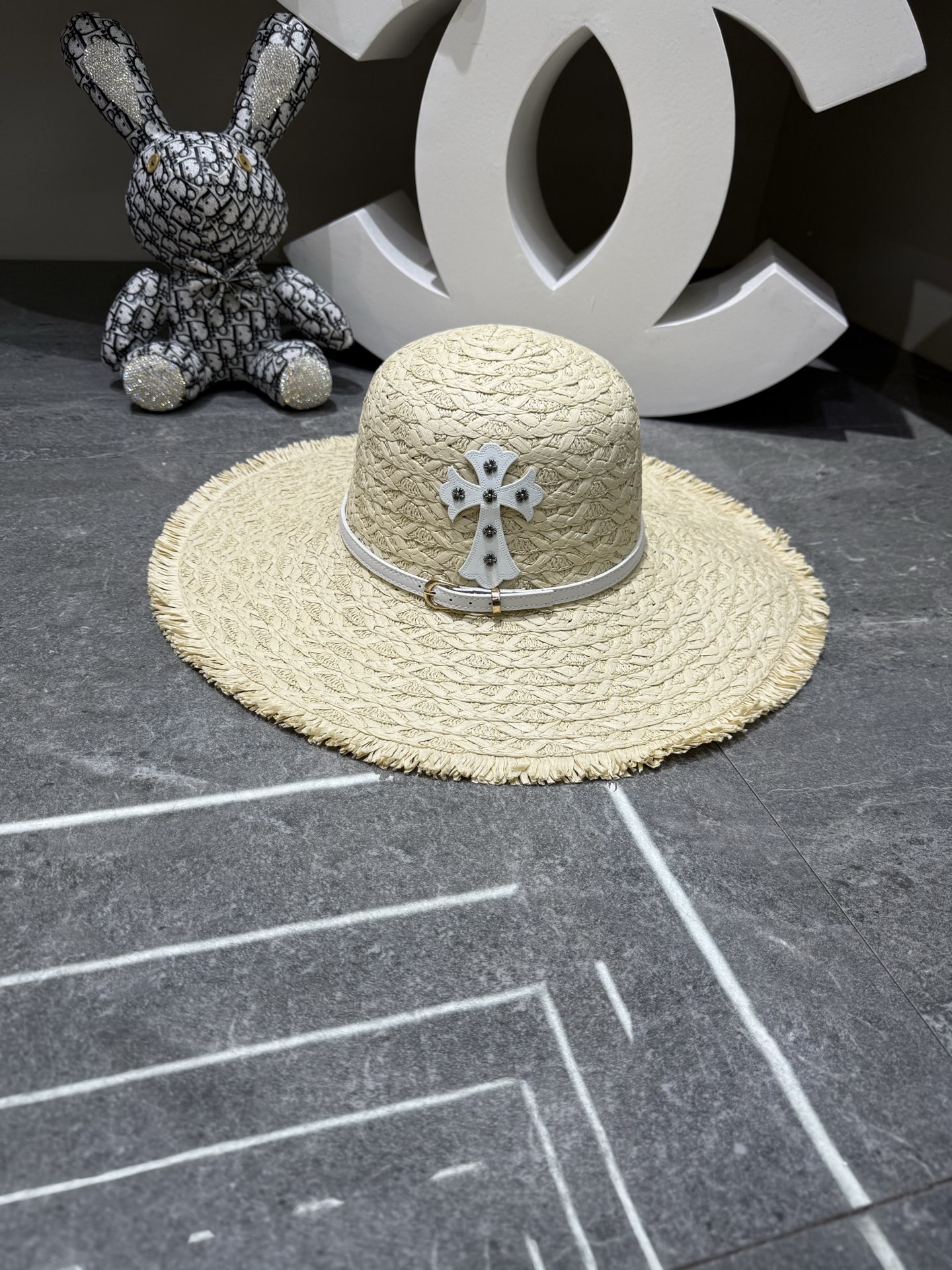 Chrome Hearts 新品手工草编大沿帽‼ ‼