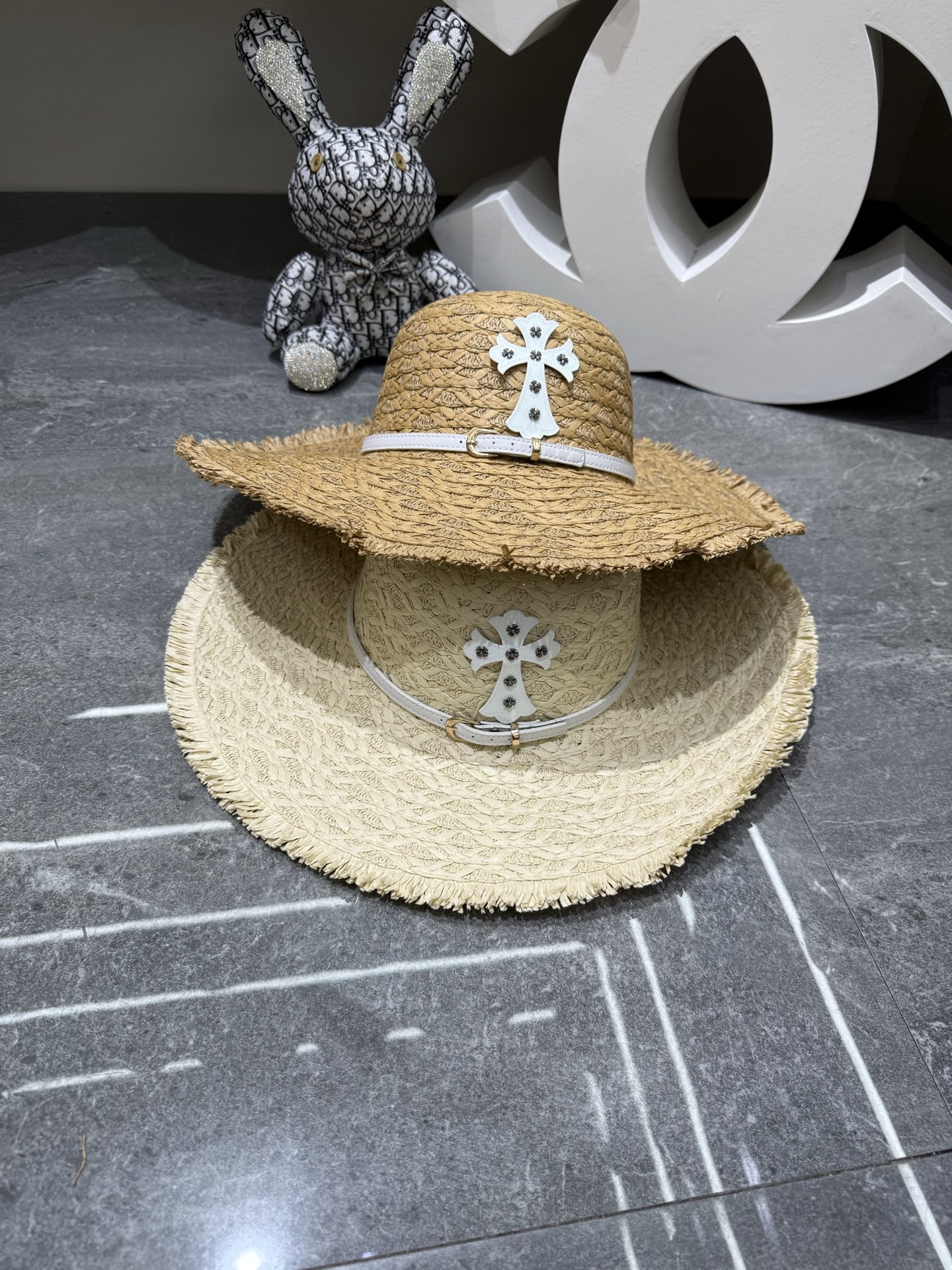 Chrome Hearts 新品手工草编大沿帽‼ ‼