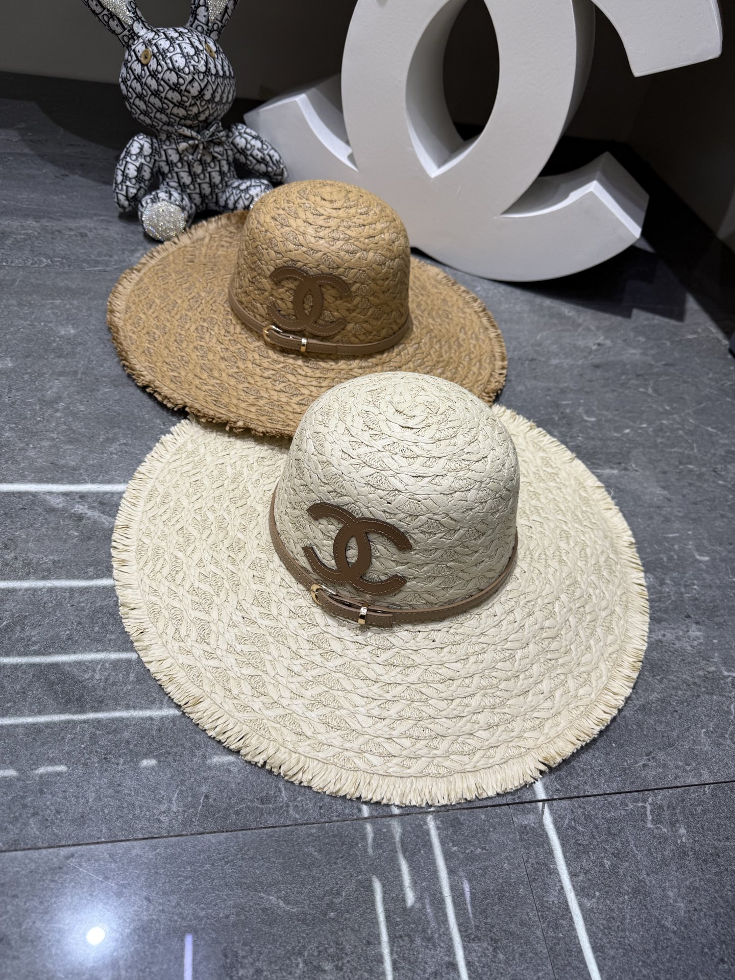 Chanel 手工编织大沿帽‼ ‼