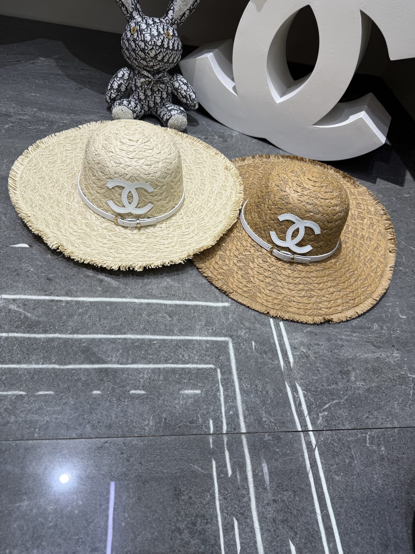Chanel 手工编织大沿帽‼ ‼
