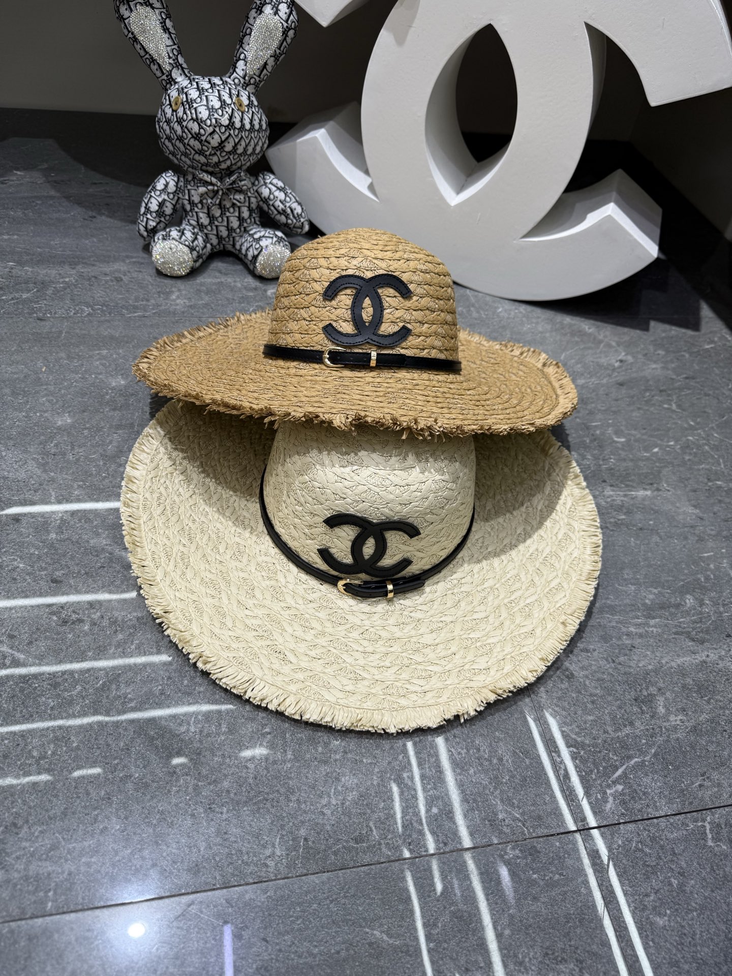 Chanel 手工编织大沿帽‼ ‼