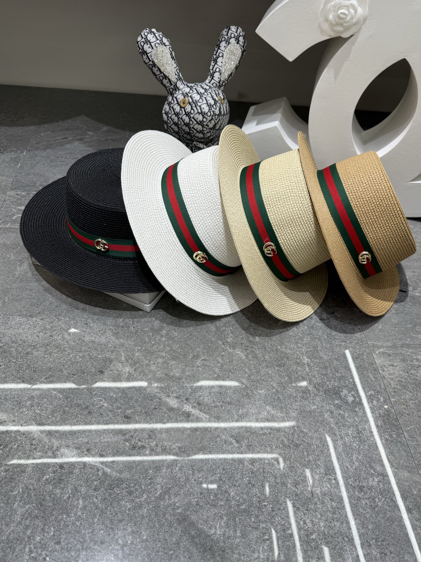 Gucci 新品爆款平顶帽👒👒‼️‼️