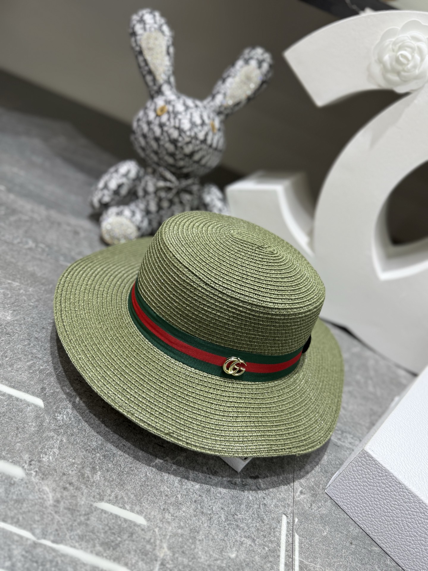 Gucci 新品爆款平顶帽👒👒‼️‼️