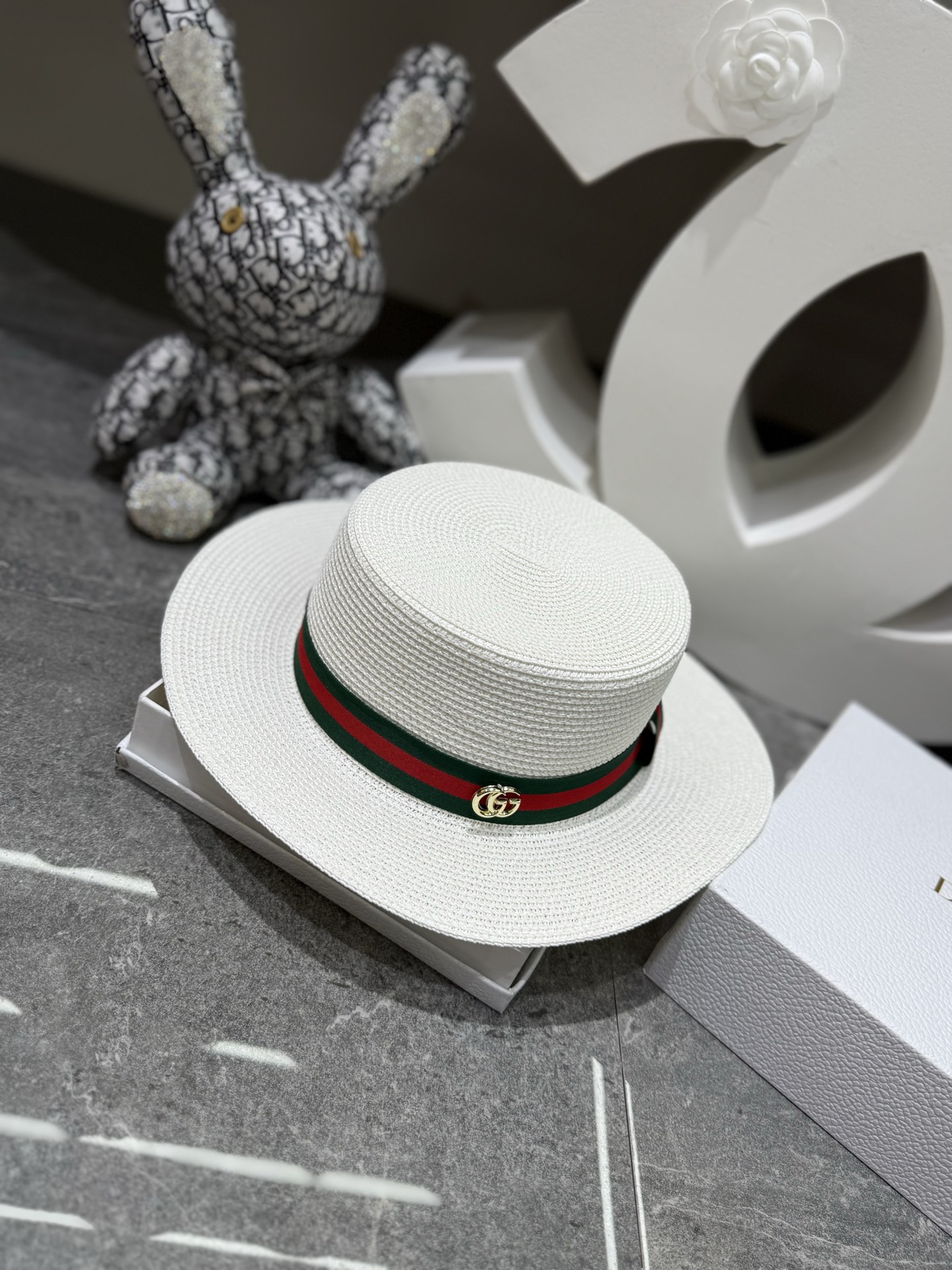Gucci 新品爆款平顶帽👒👒‼️‼️