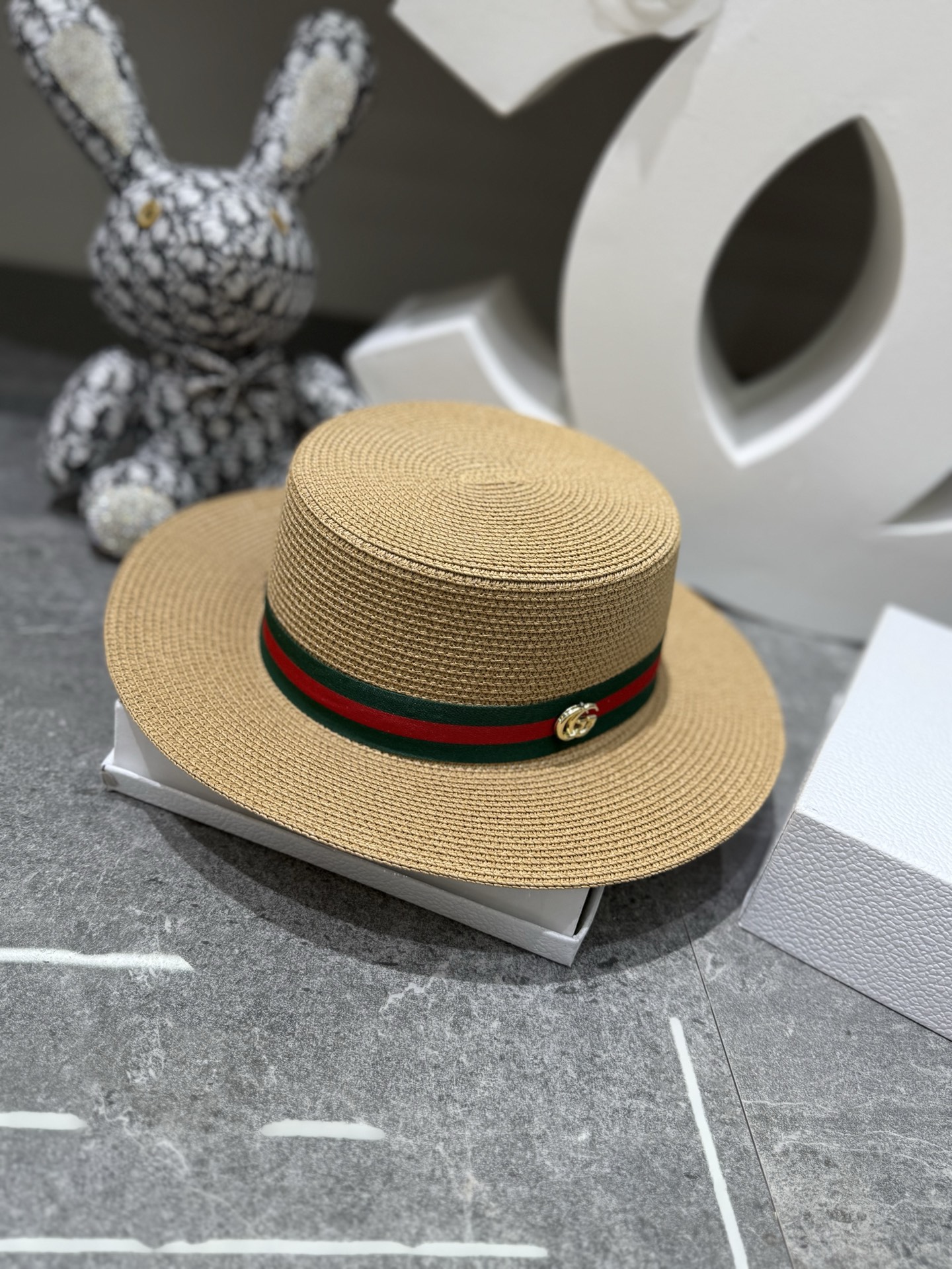 Gucci 新品爆款平顶帽👒👒‼️‼️