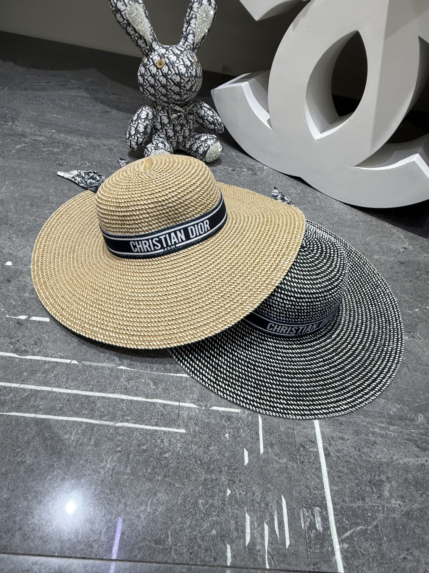 Dior 棉纱丝巾蝴蝶结 ‼ ‼