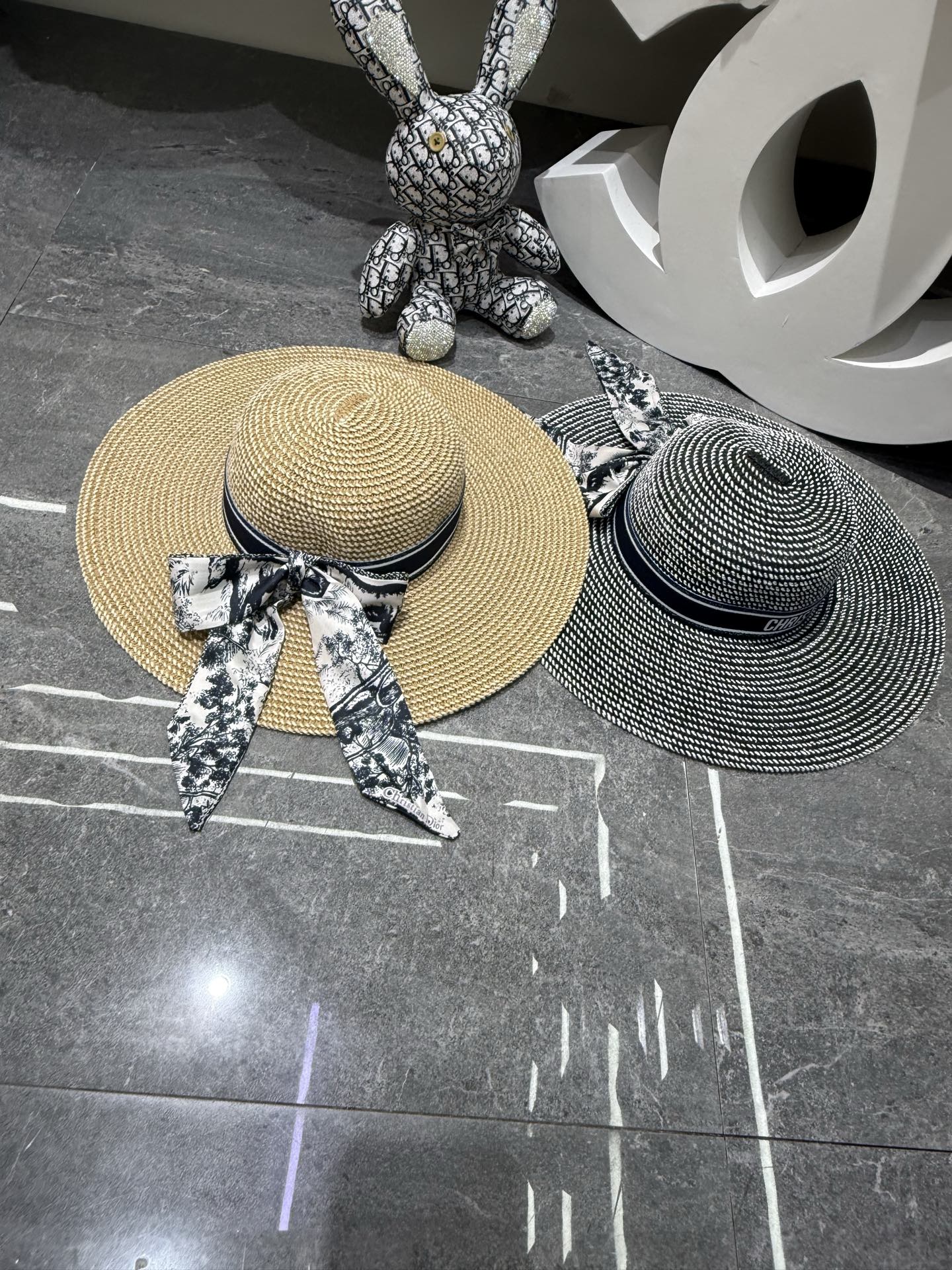 Dior 棉纱丝巾蝴蝶结 ‼ ‼